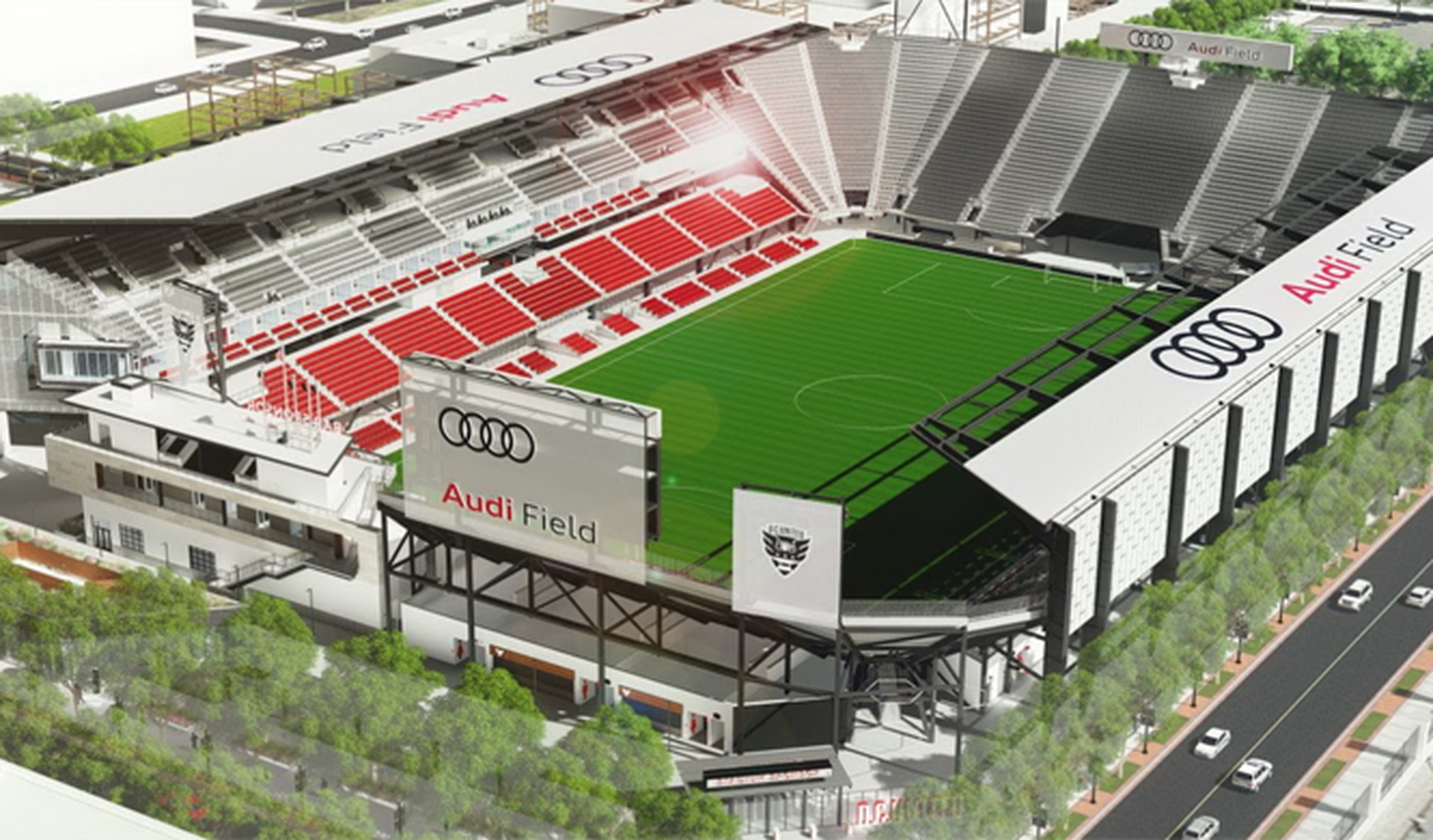 'Audi Field', así se llamara el nuevo estadio del DC United