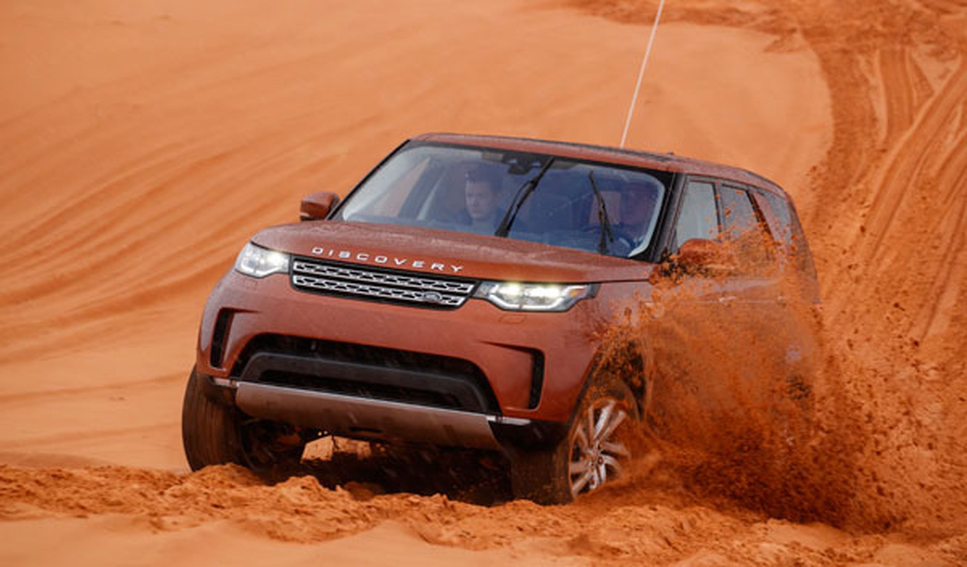 Land Rover Discovery 2017 dunas