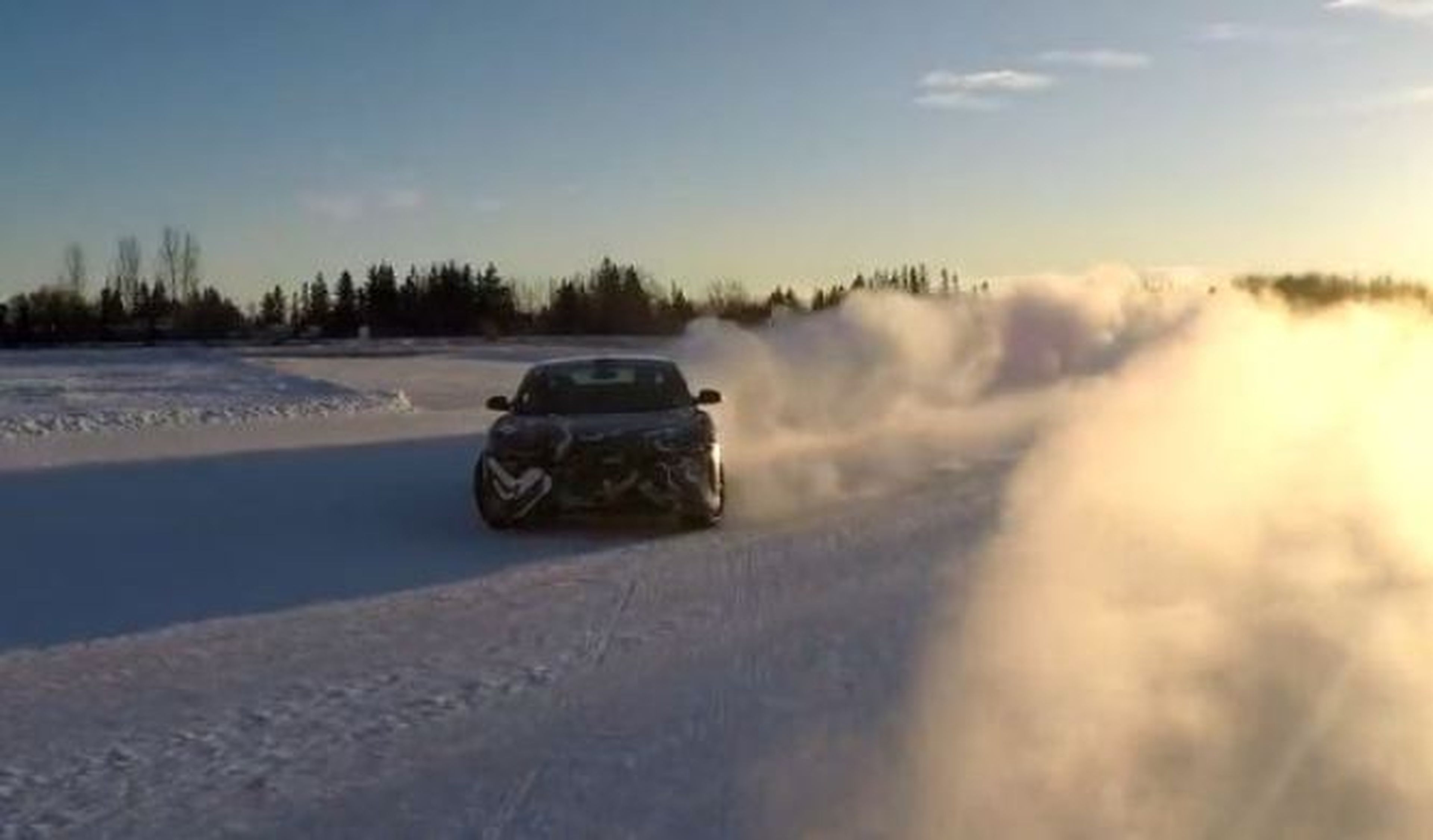 Vídeo: el Lucid Air y sus pruebas de drifting sobre nieve