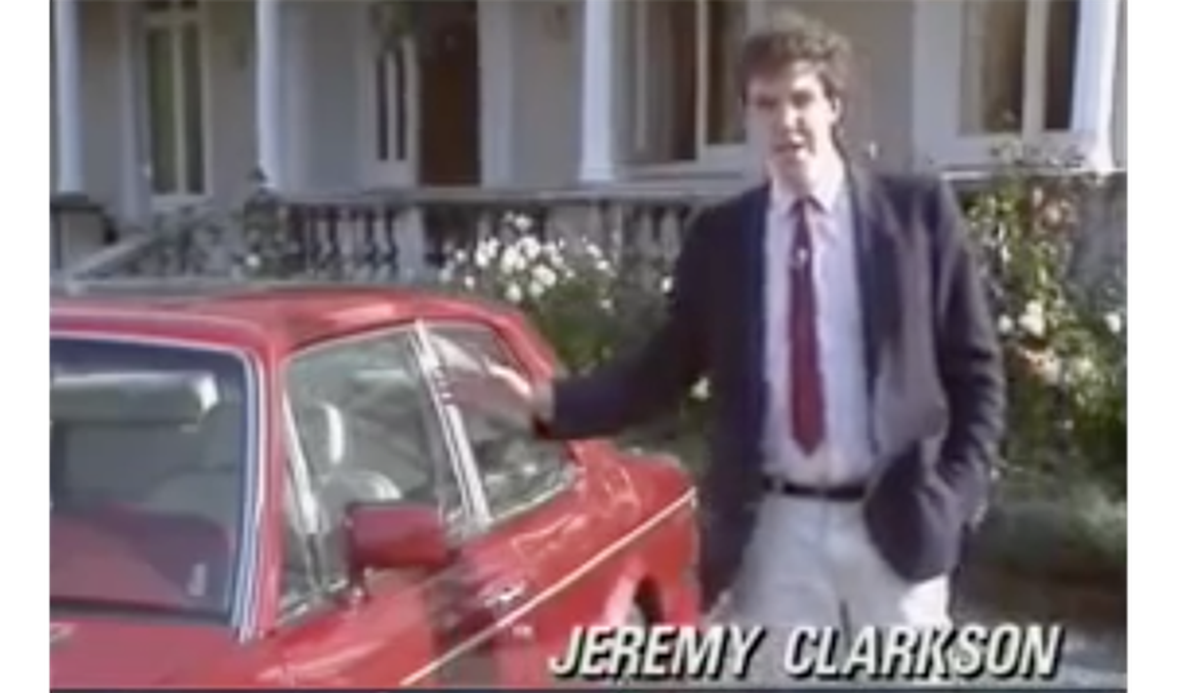La primera vez que Jeremy Clarkson salió en Top Gear