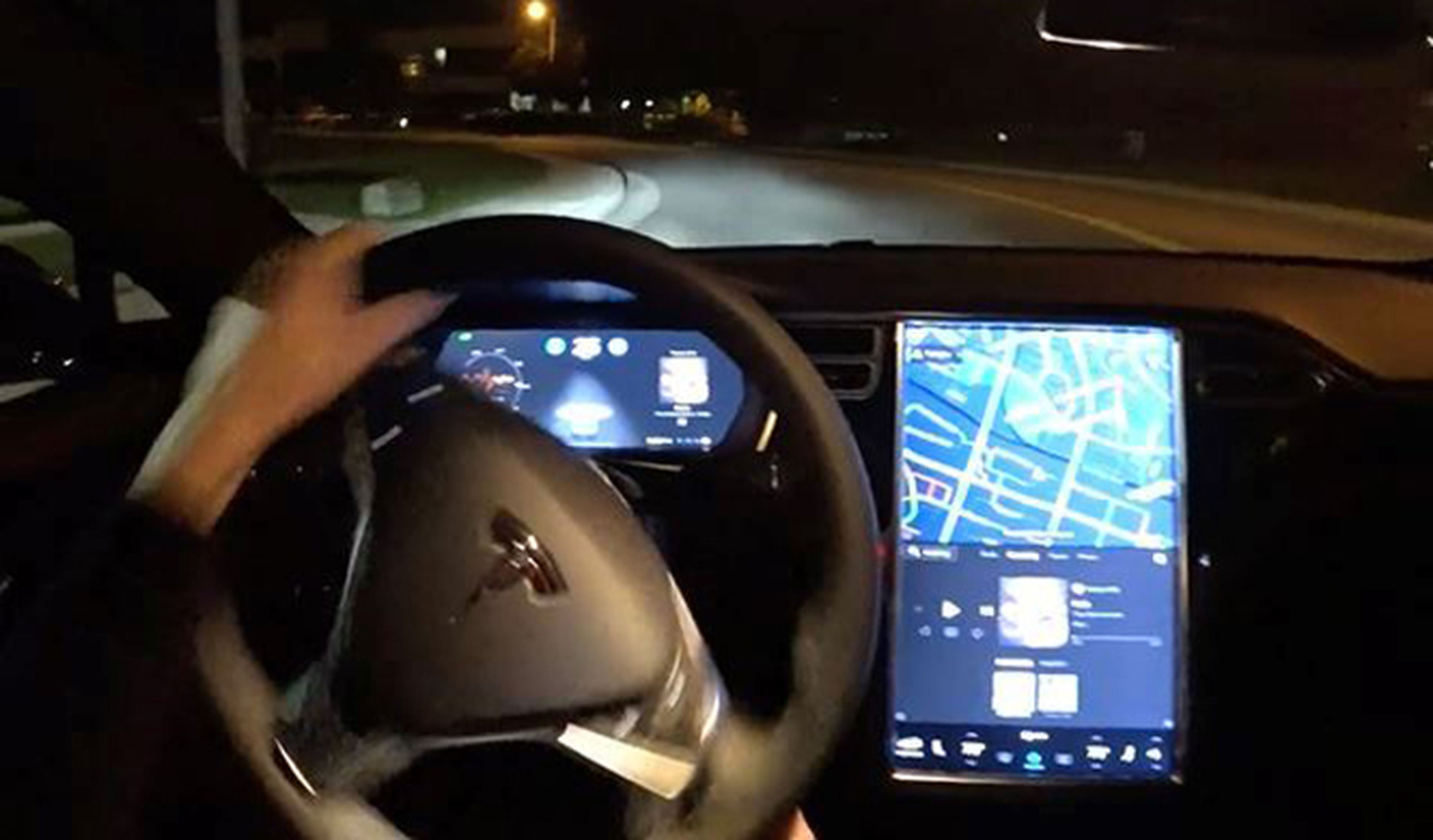 El sistema Autopilot 2.0 casi estrella este Tesla Model S