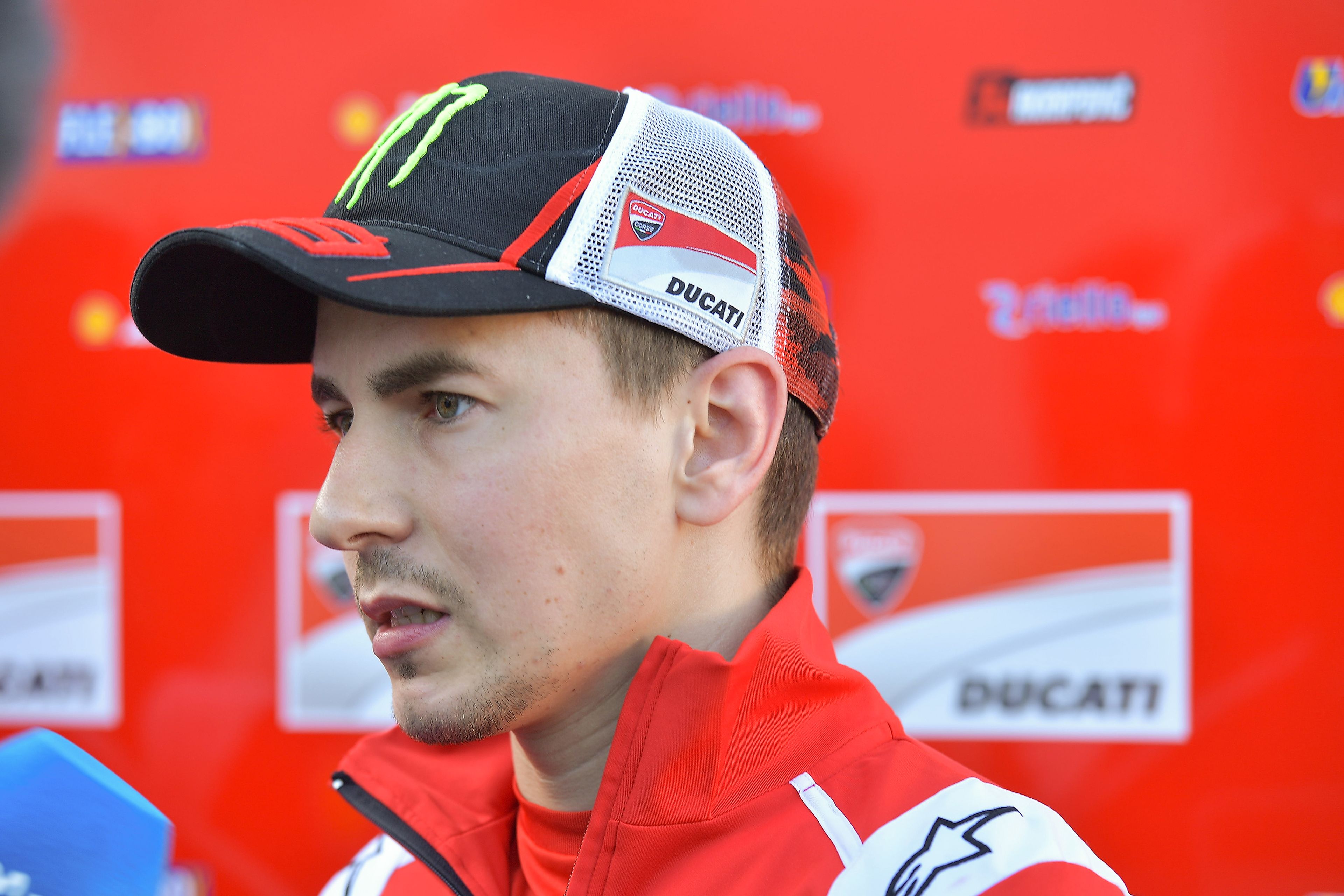 Jorge Lorenzo: "La Ducati no está para ganar el Mundial"
