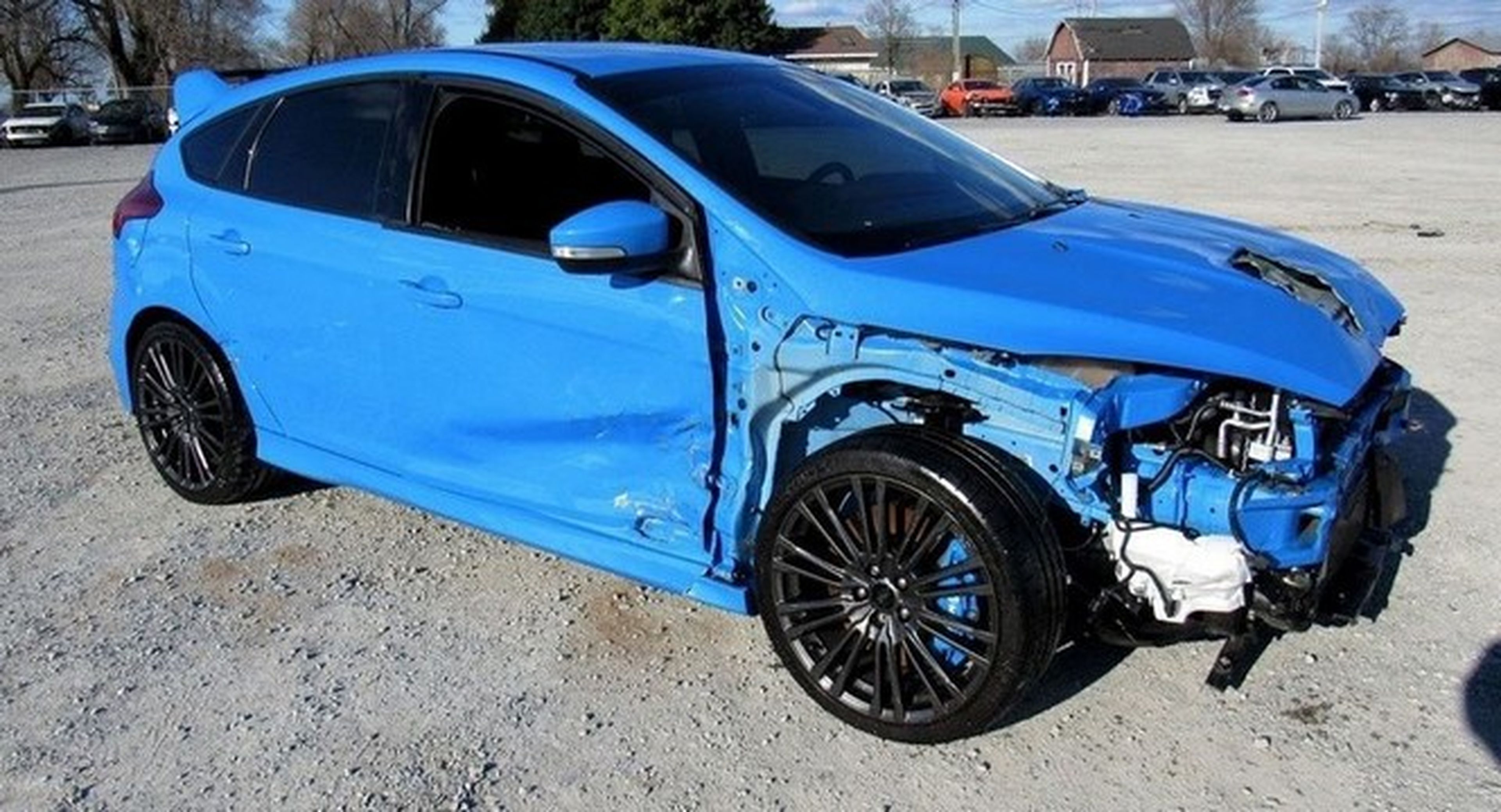 El Ford Focus RS es poco accesible hasta siniestrado