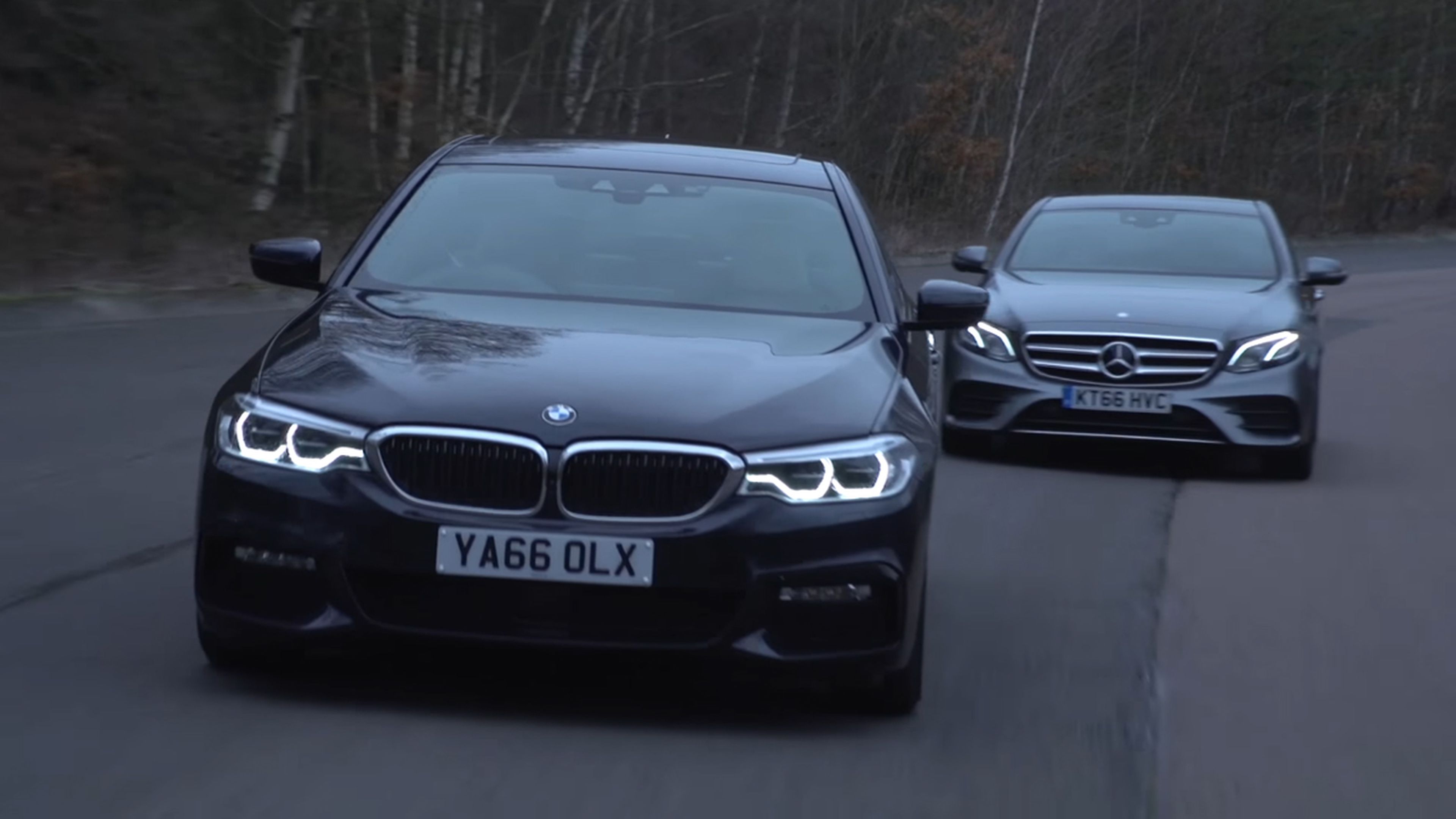 Vídeo: el nuevo BMW Serie 5 contra el Mercedes Clase E