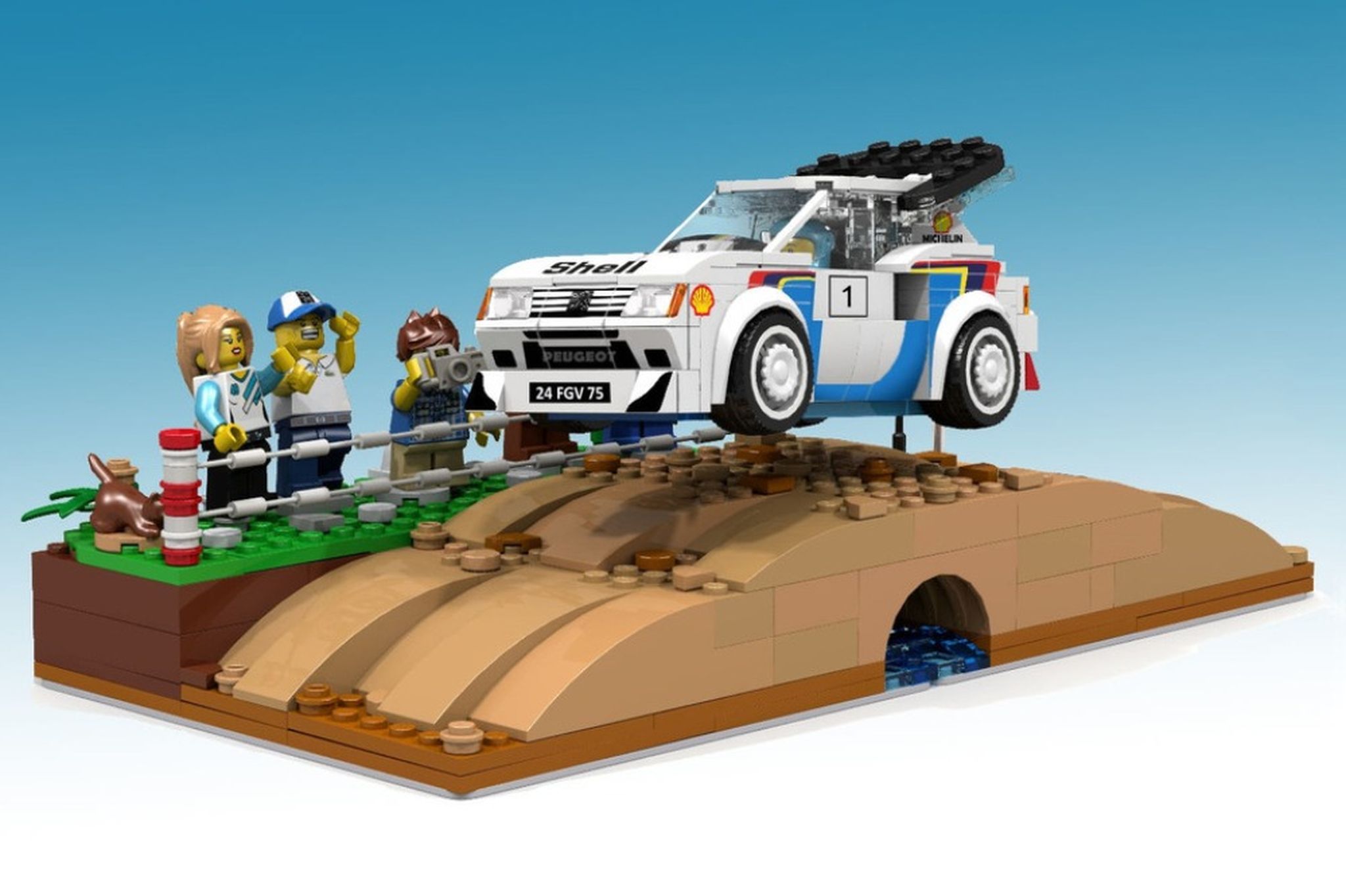 Peugeot 205 T16 Evo 2 Rally Car de LEGO Ideas