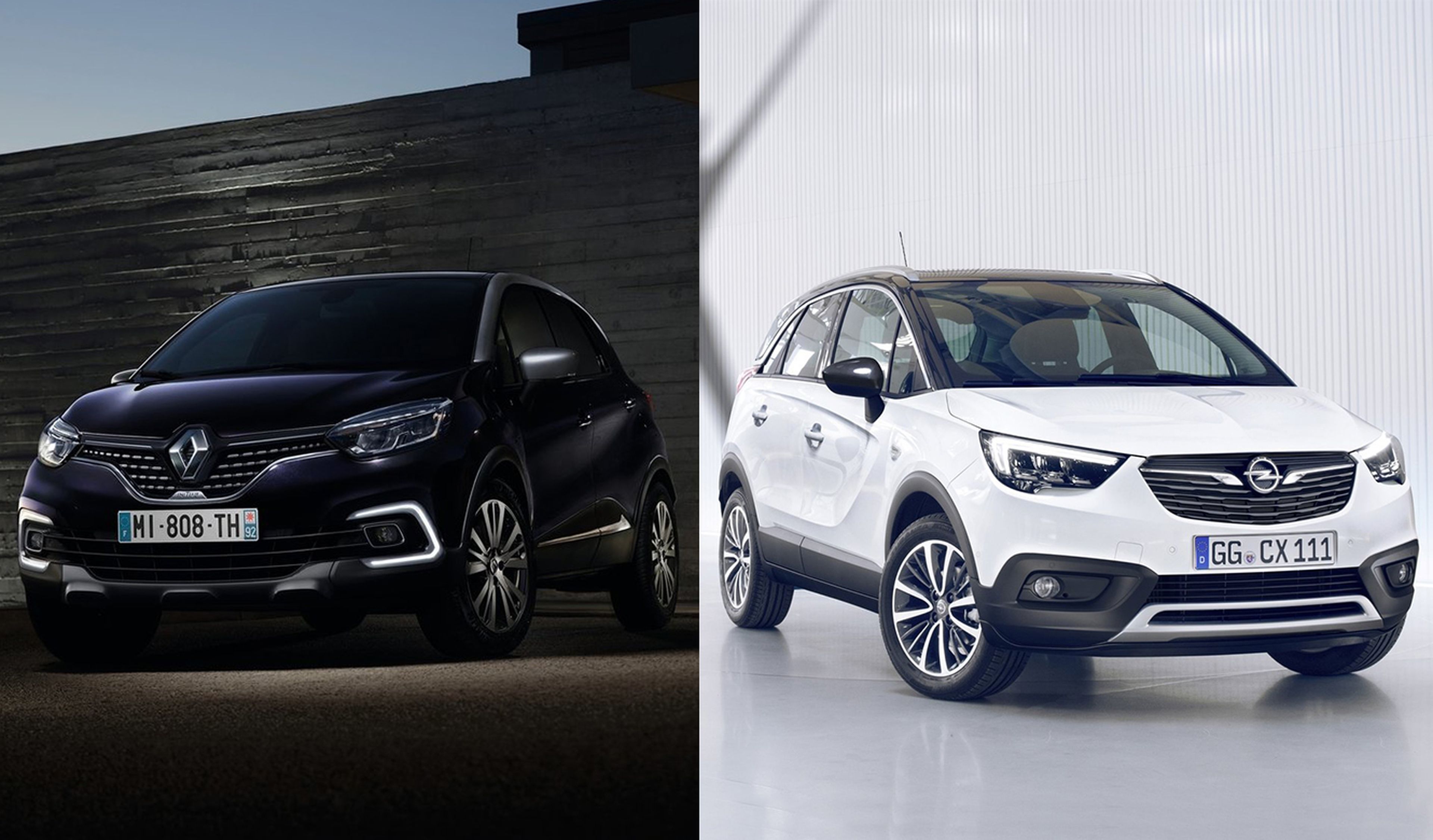 ¿Cuál es mejor, Opel Crossland X o Renault Captur?