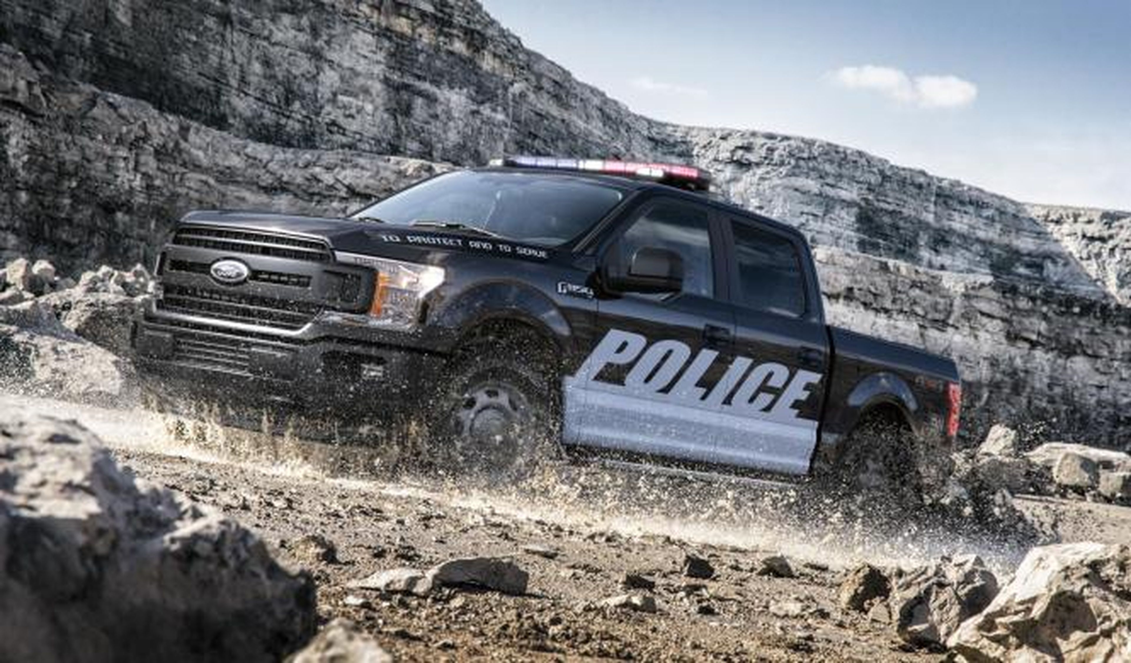 Ford F-150 SSV 2017: mejoras en el coche de Policía