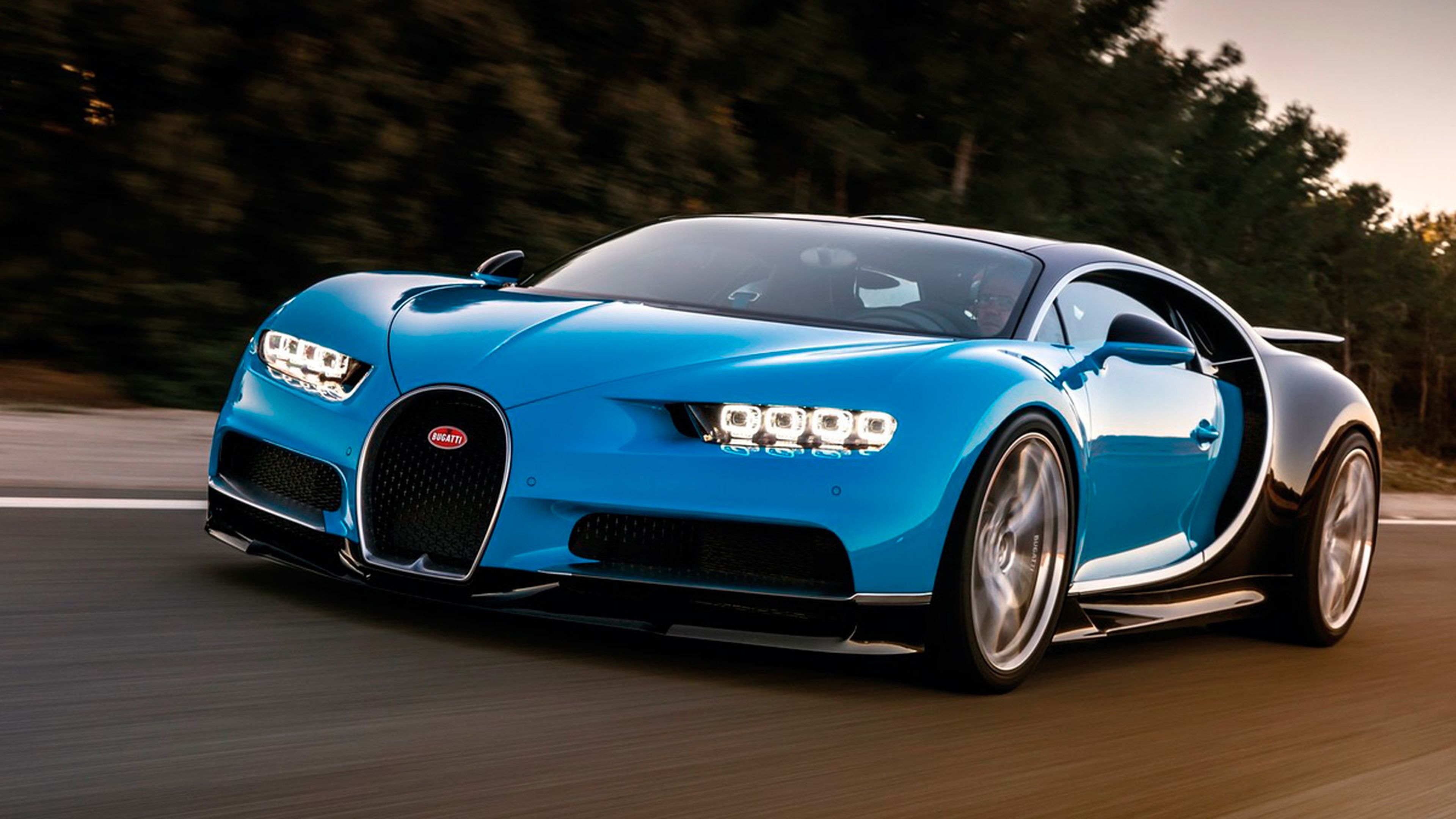 Los feos paragolpes del Bugatti Chiron para EEUU