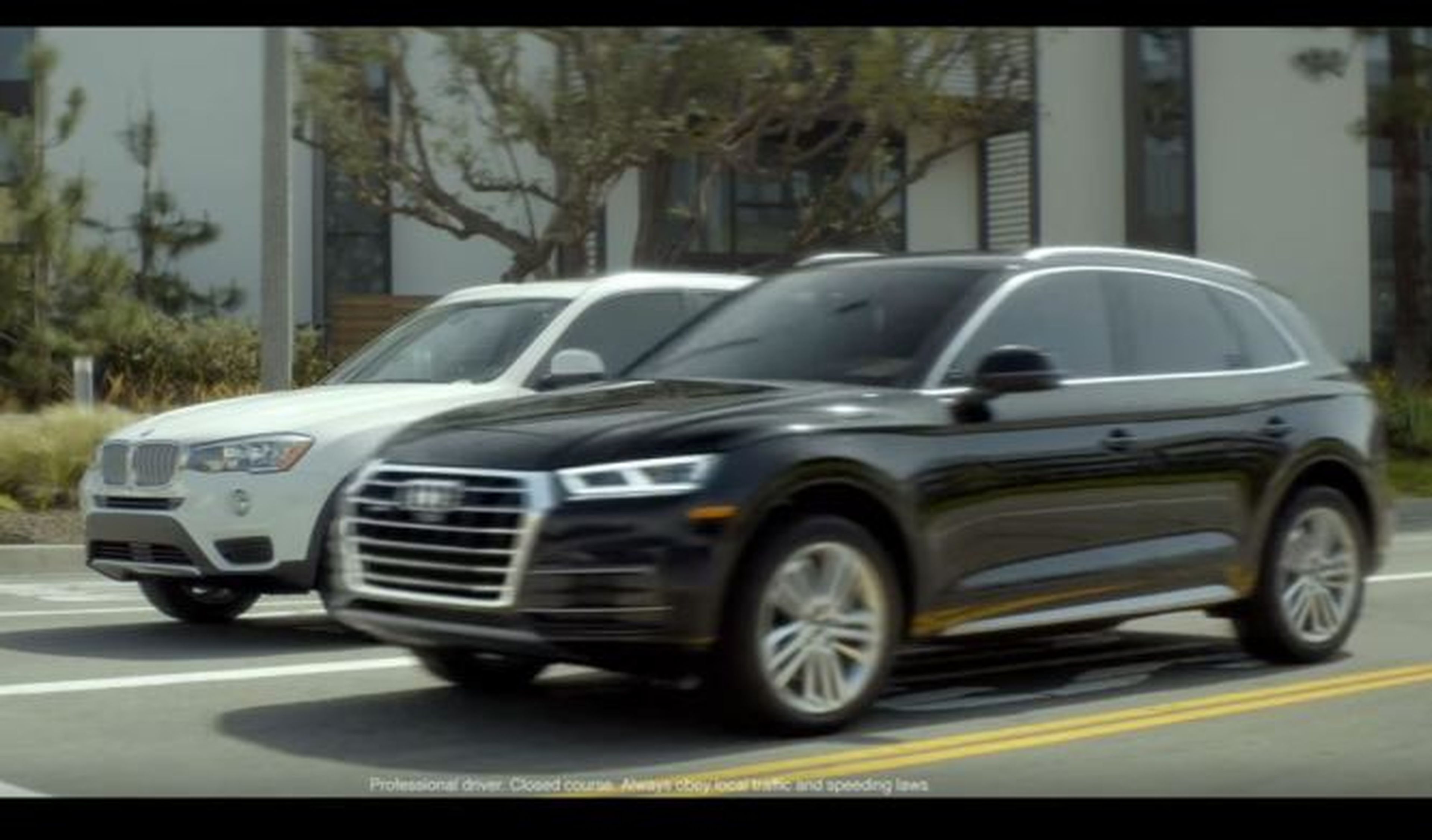 Vídeo: Audi compara el Q5 con el BMW X3 en un anuncio