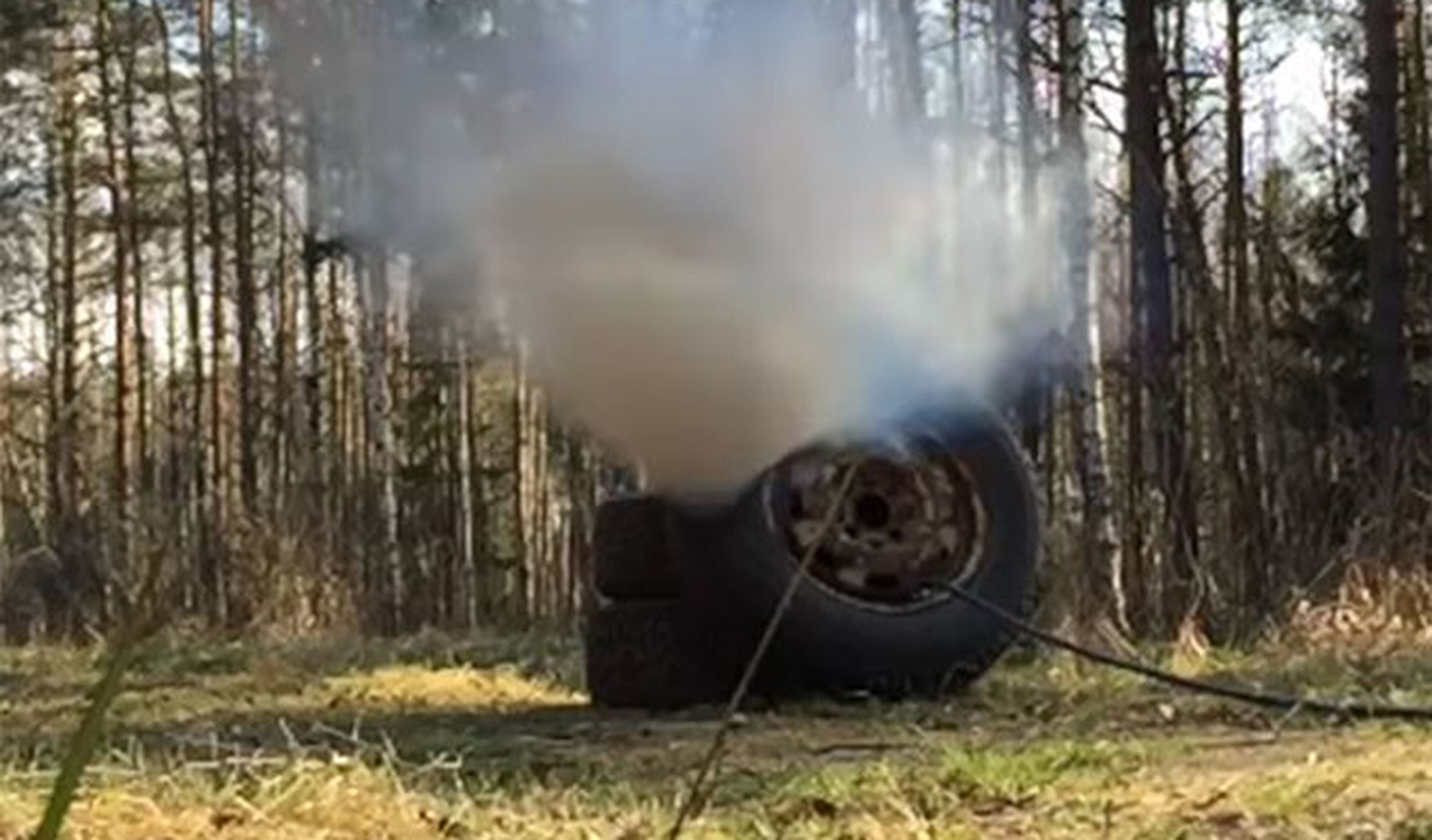 Vídeo: ¿qué pasa si hinchas demasiado una rueda?