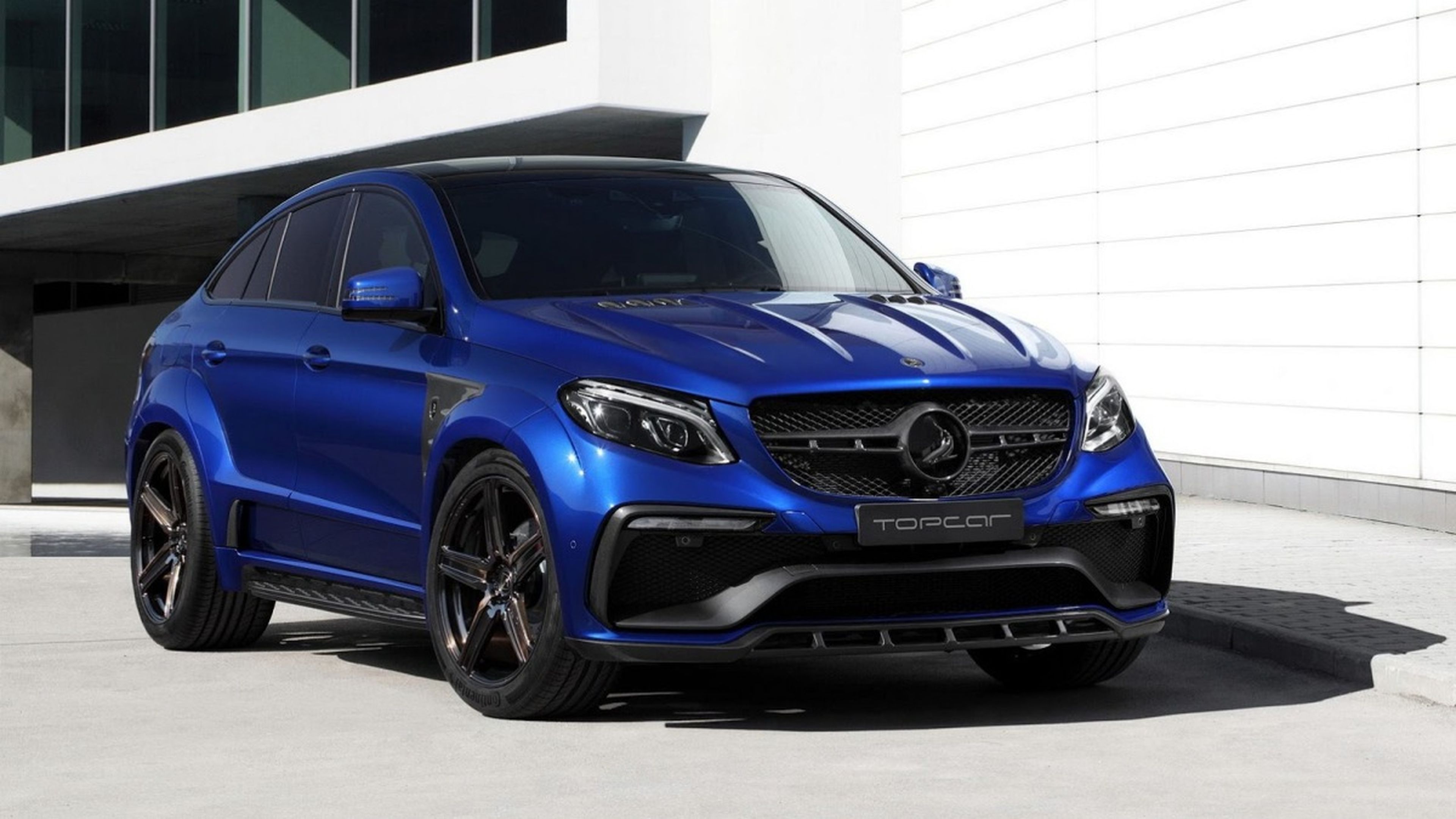 Mercedes GLE Coupe Blue Gem by TopCar