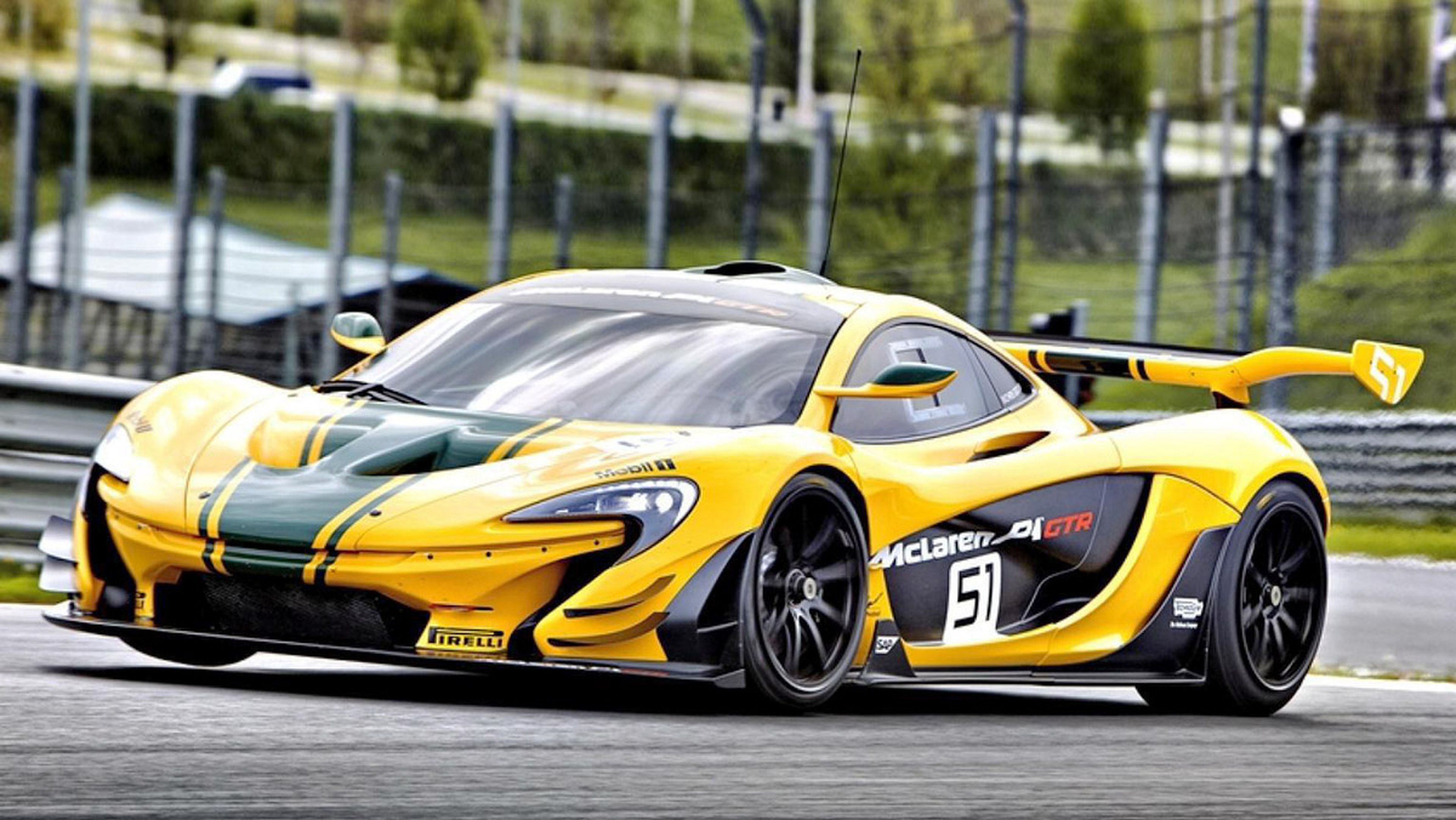 Los 12 hiperderportivos para circuito más salvajes - McLaren P1 GTR