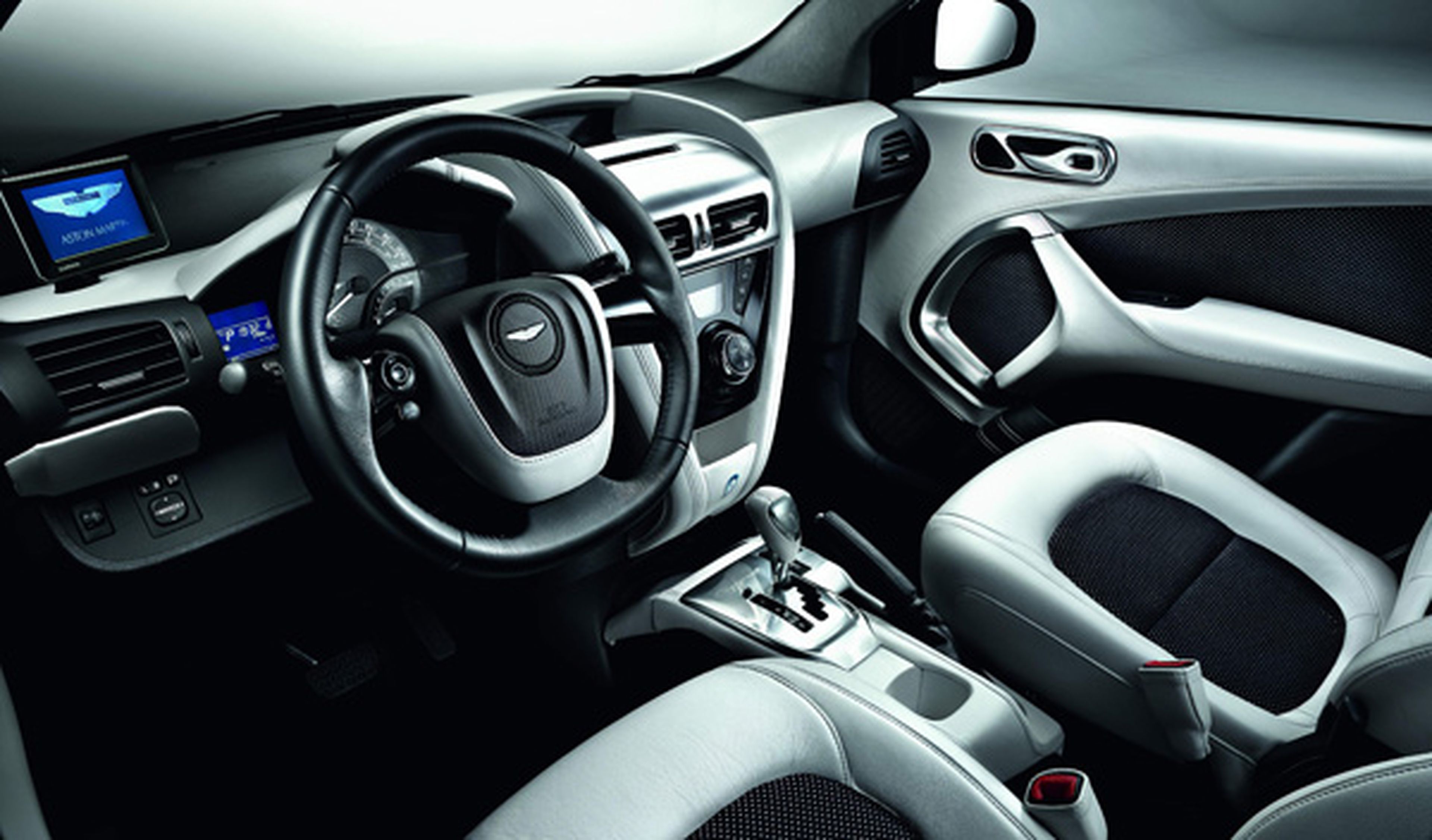 Aston Martin Cygnet white interior