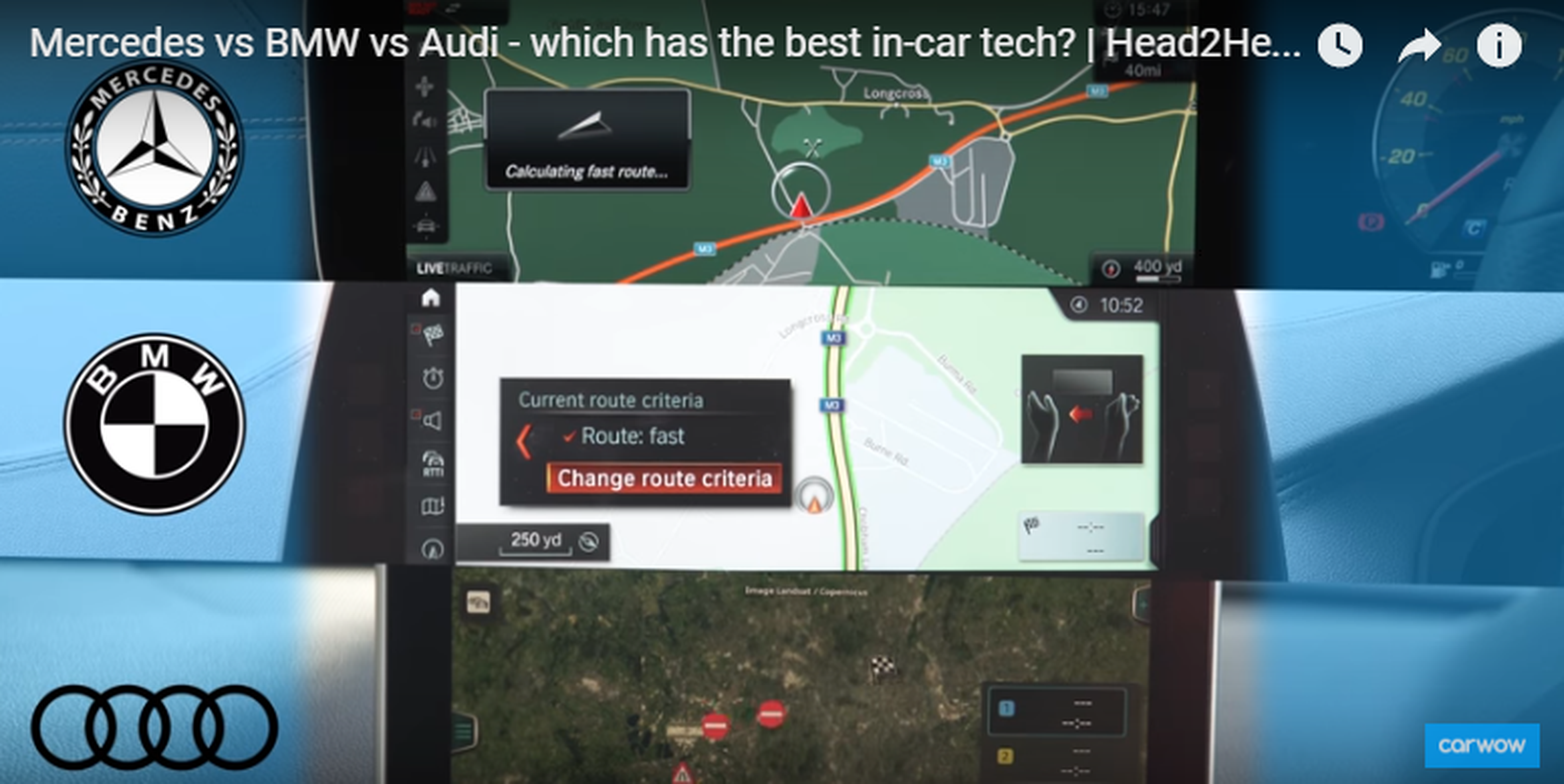 Mercedes Vs BMW Vs Audi: quién gana la batalla tecnológica