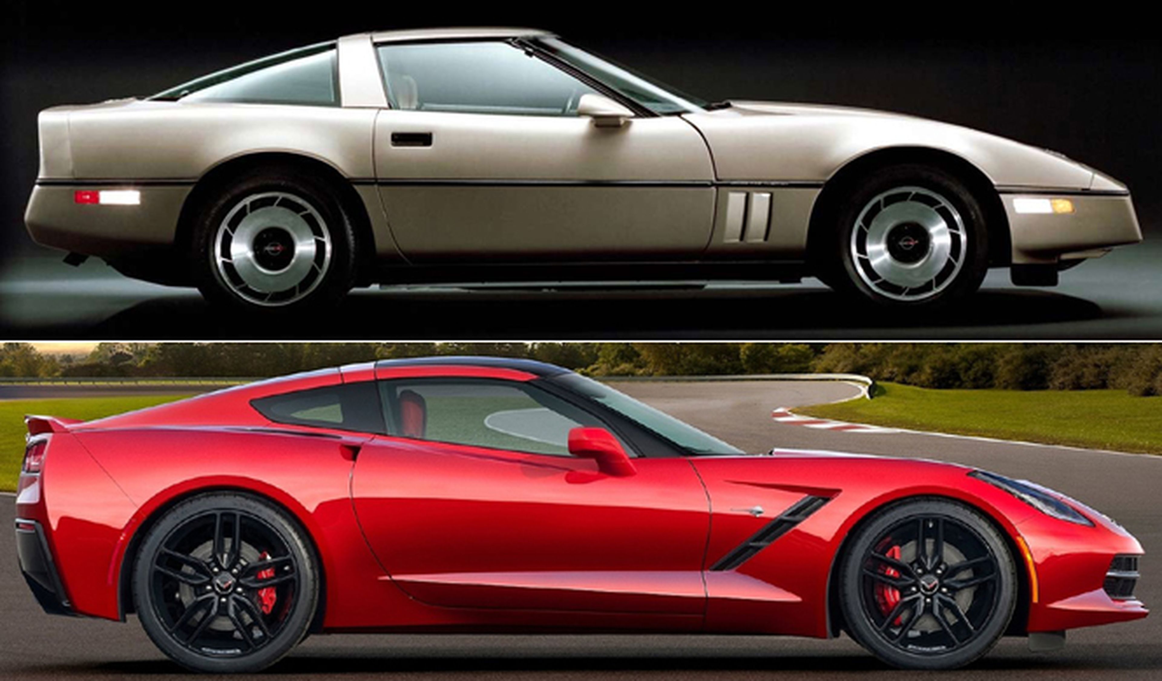 ¿Cómo ha cambiado el Chevrolet Corvette en 30 años?