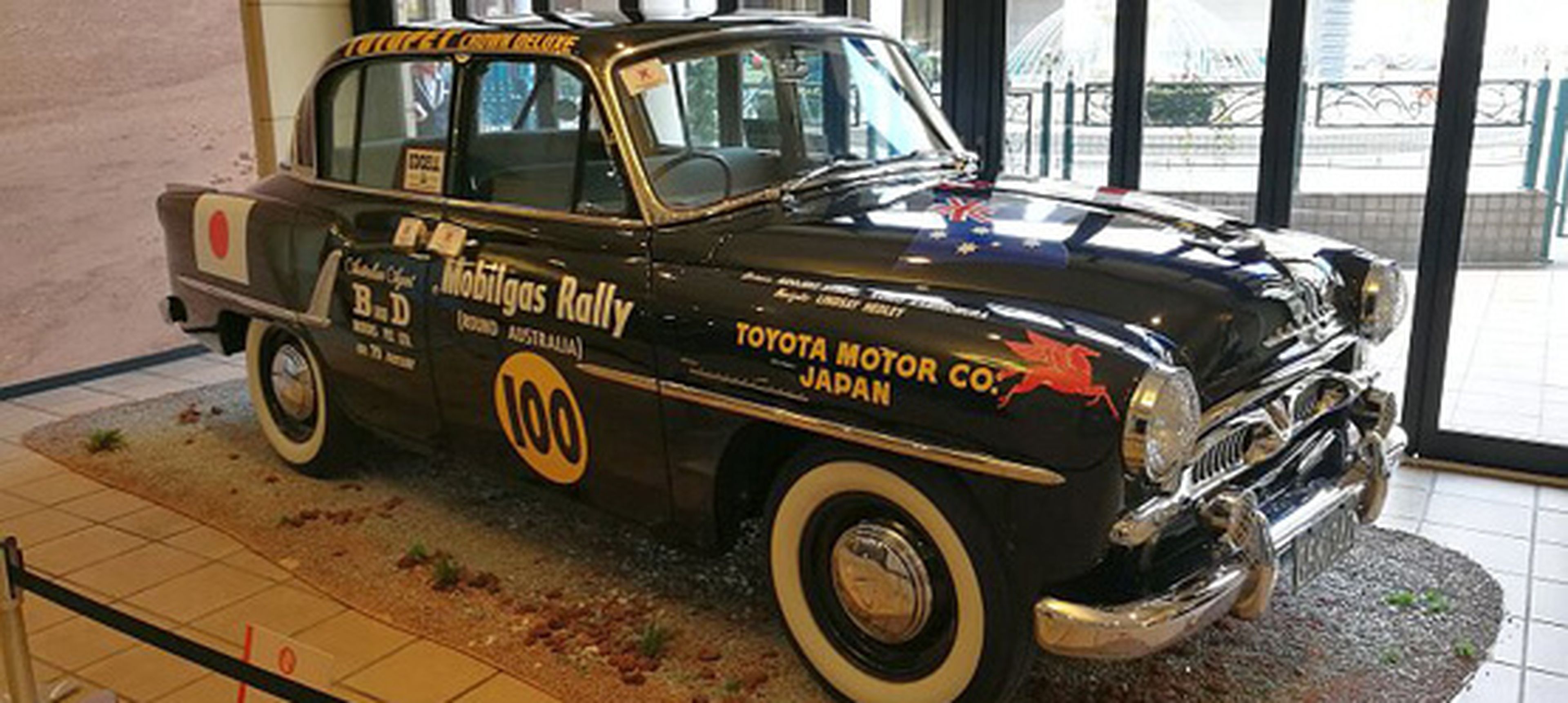 Toyopet Crown Delux, el primer coche de rallys Toyota