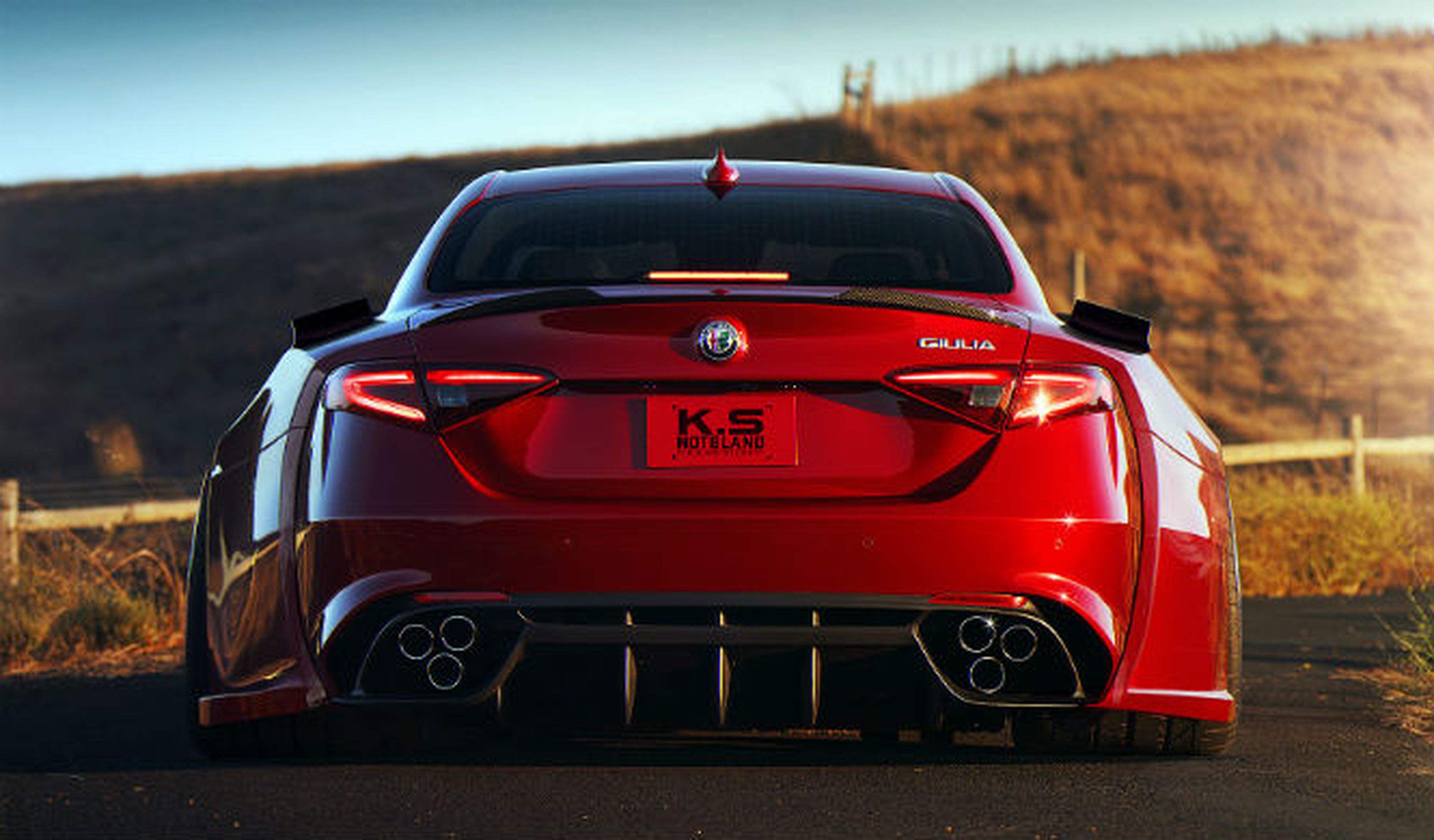 El Alfa Romeo Giulia QV K.S. es simplemente bestial