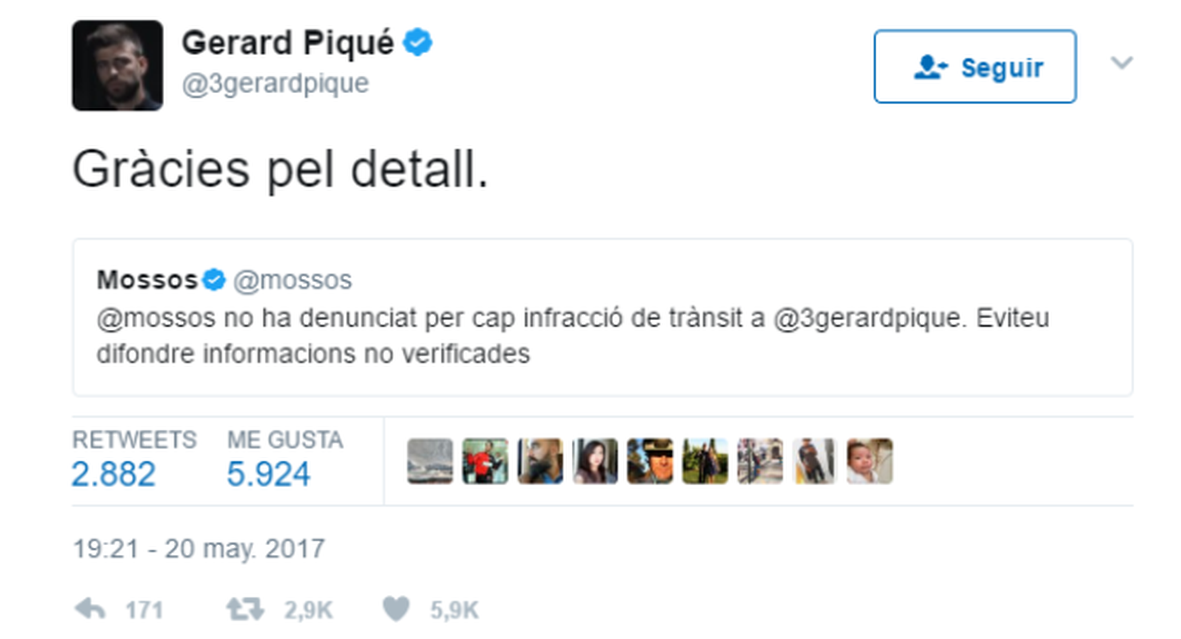 ACTUALIZACIÓN: La falsa pillada de Gerard Piqué