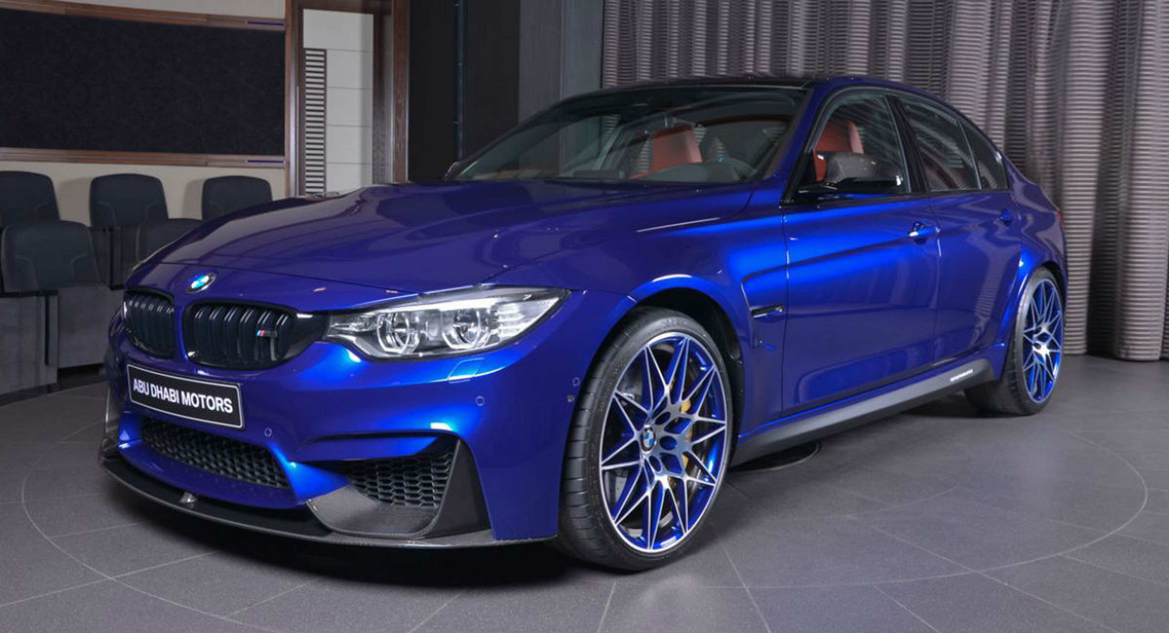 BMW M3 San Marino Blue
