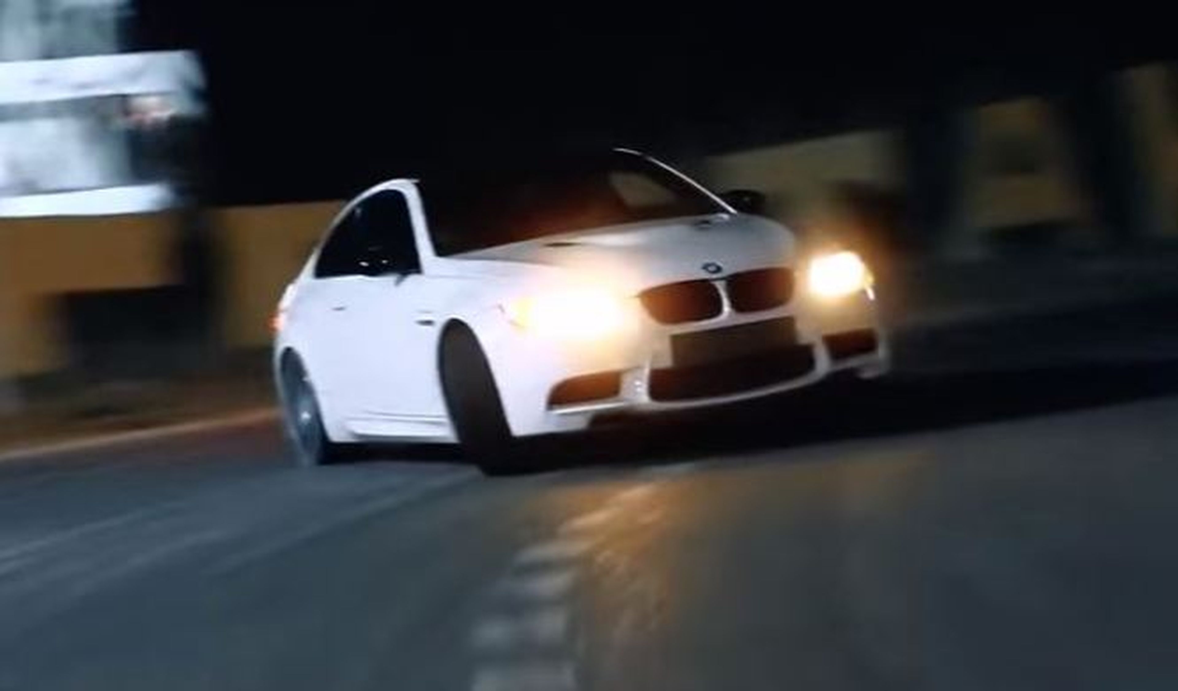 Vídeo: BMW M3 haciendo drift y a 300 km/h en las calles