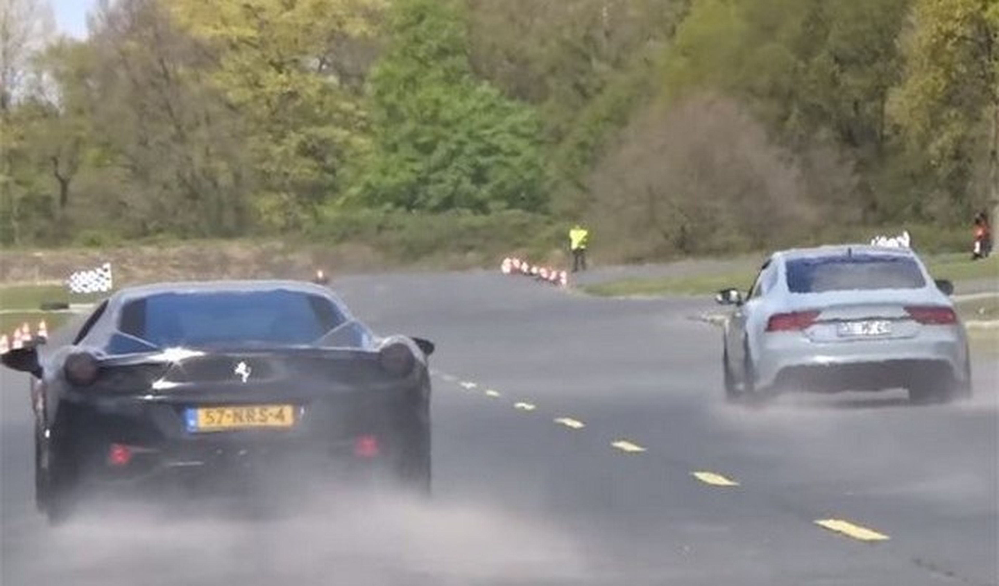 Vídeo: La historia del Audi RS7 que humilló a un Ferrari