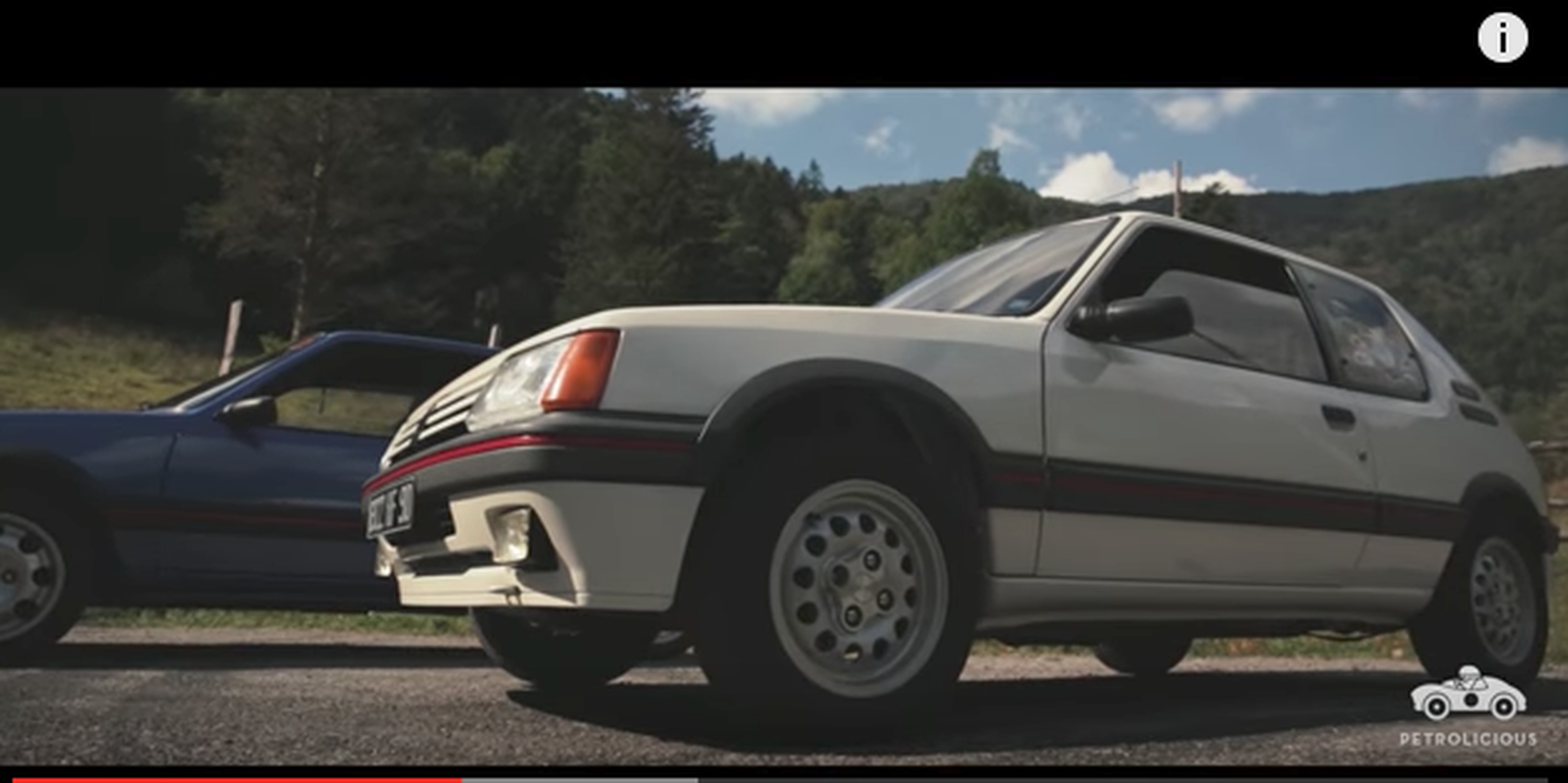 La bonita historia de la restauración de un Peugeot 205 GTI