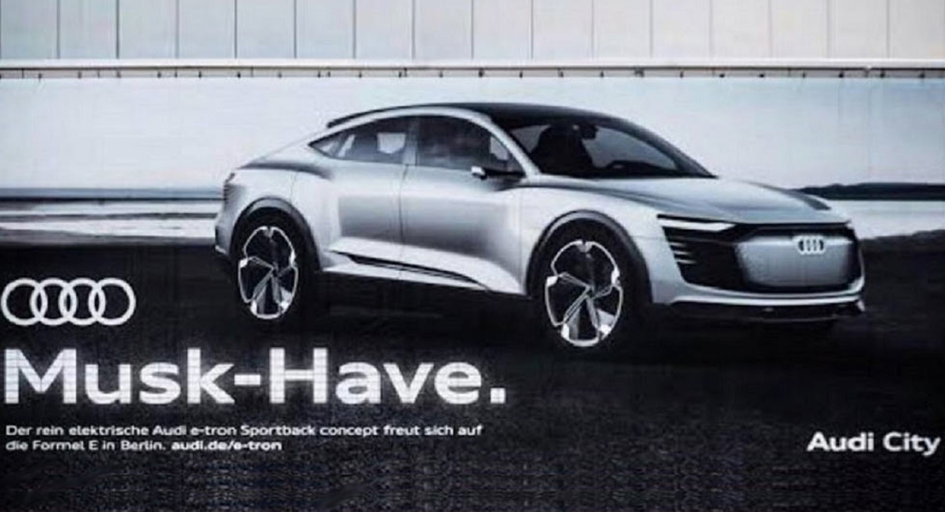 El anuncio del Audi E-Tron que señala a Tesla