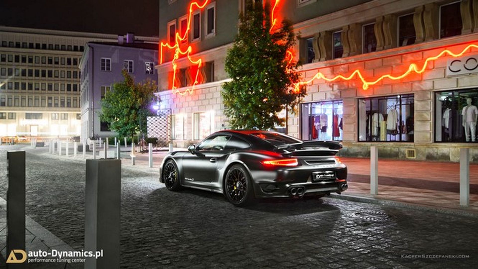 Porsche 911 Turbo S Dark Night