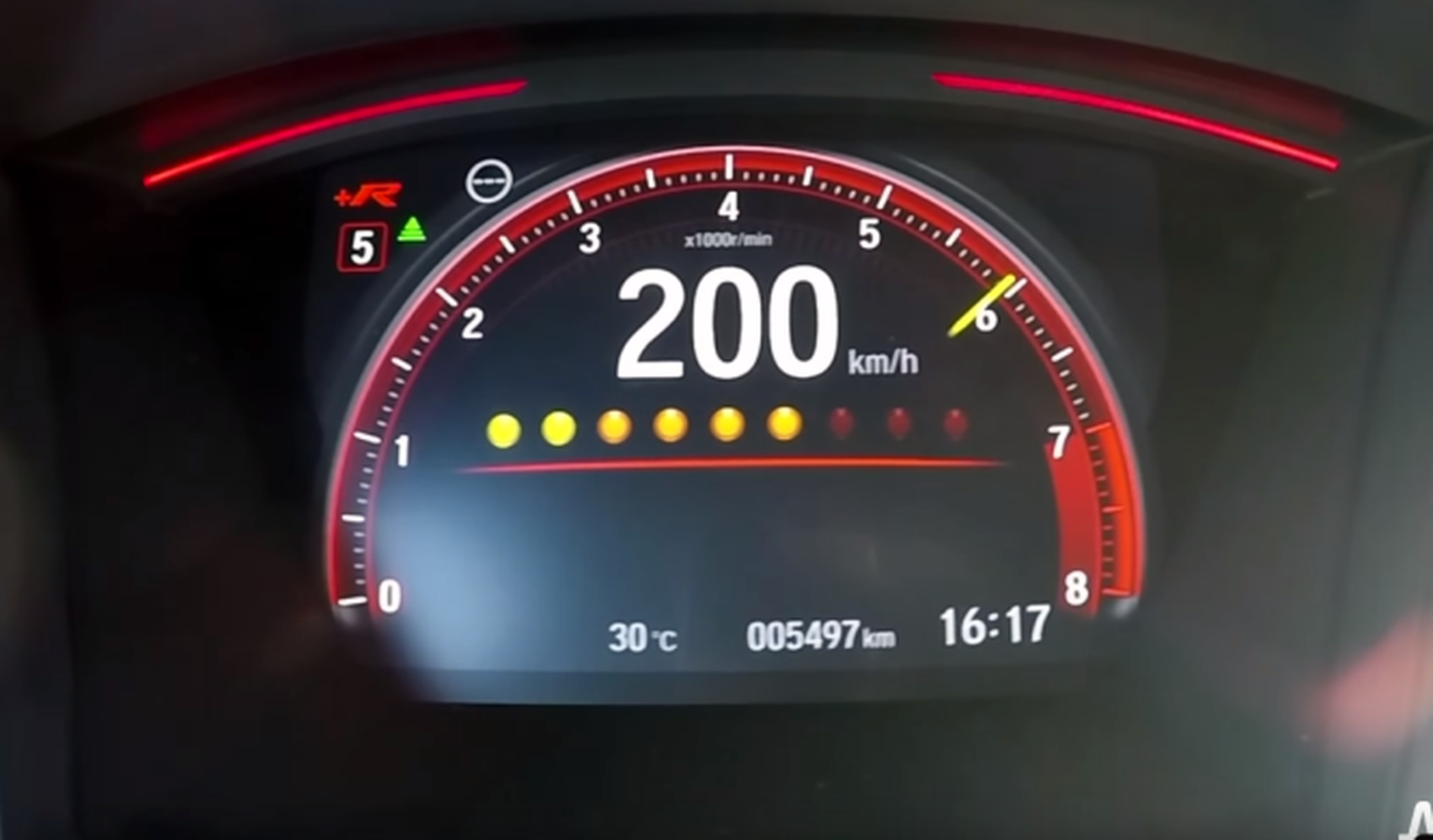 Vídeo: así pasa de 0-200 km/h el nuevo Honda Civic Type R