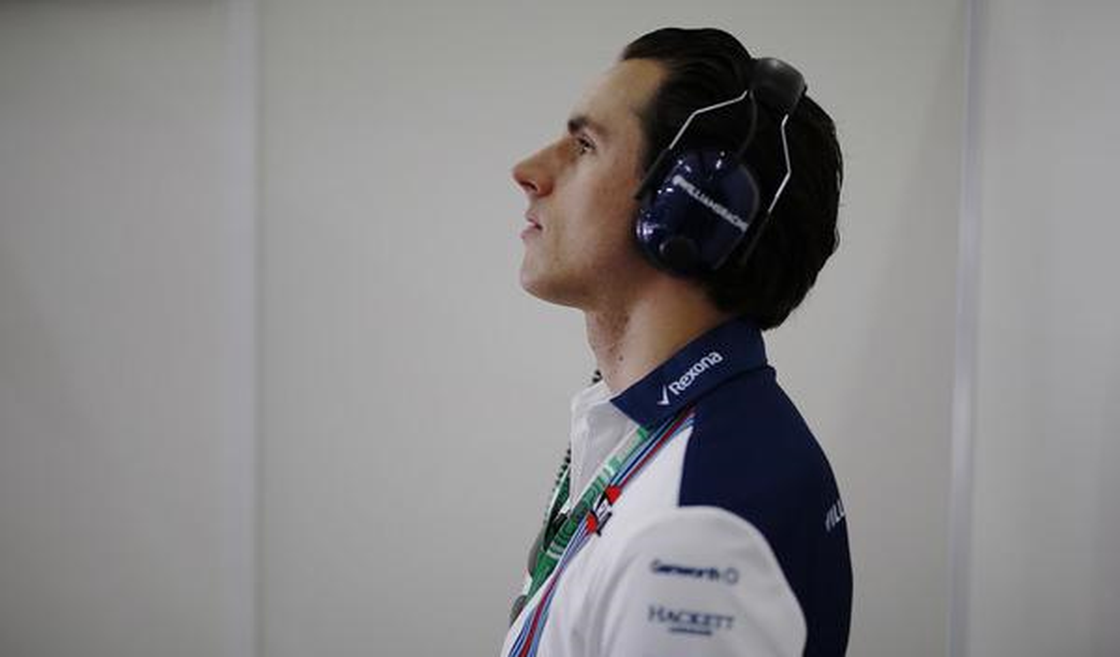 Adrián Sutil, nuevo piloto reserva de Williams, en el box
