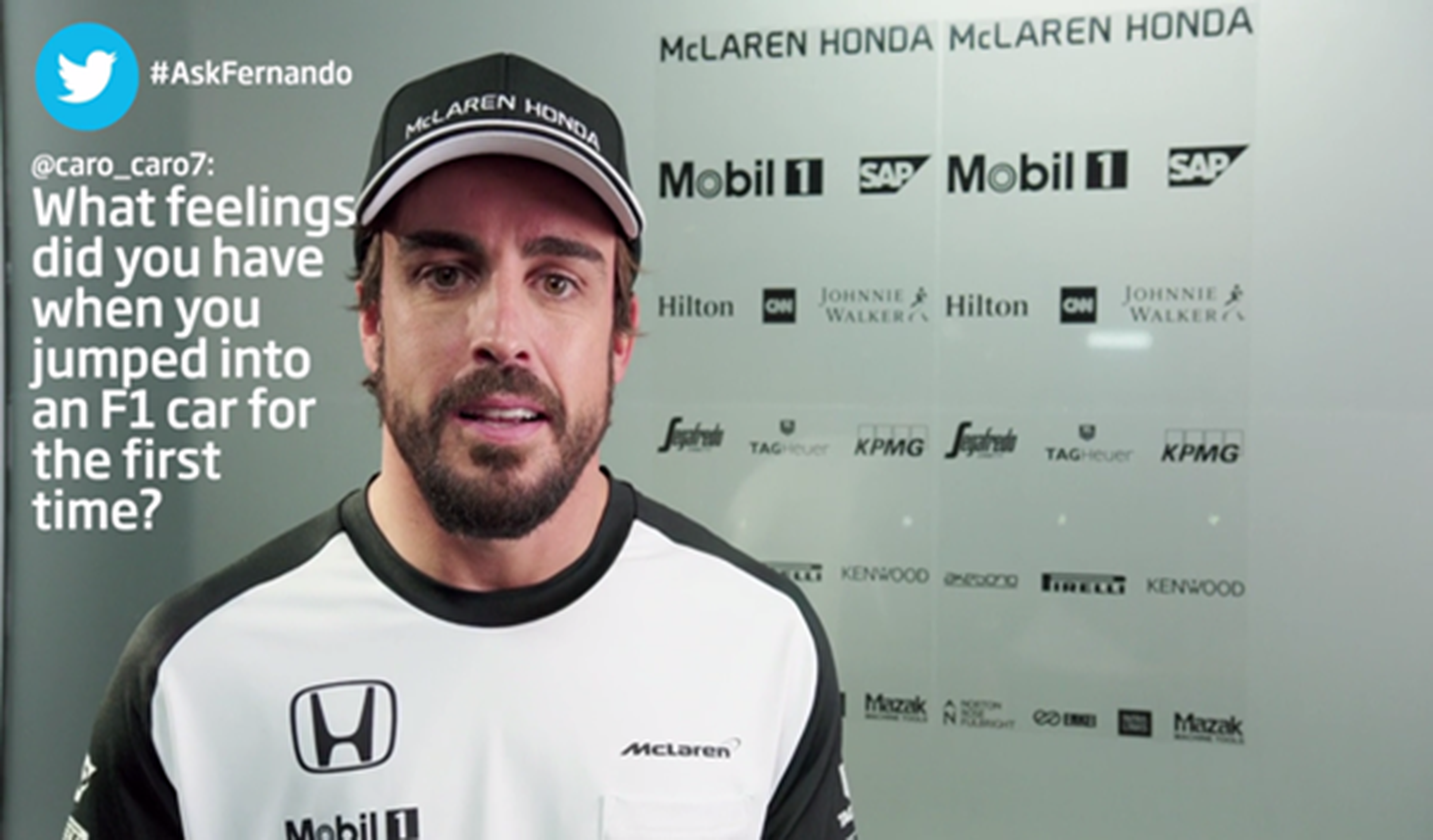 Alonso: "he vuelto para volver a poner el uno en el coche"