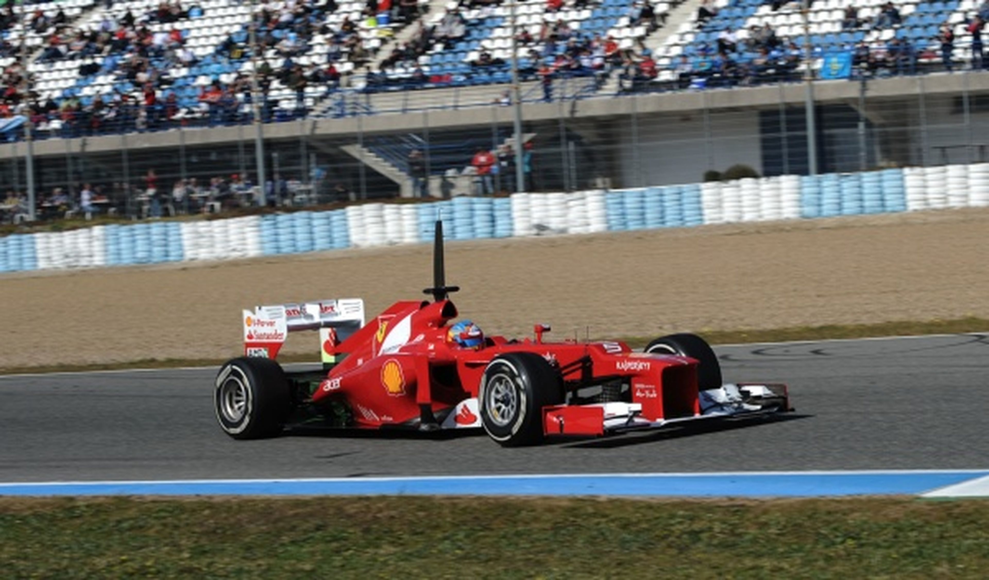 Alonso manda en el último día de tests de F1 en Jerez