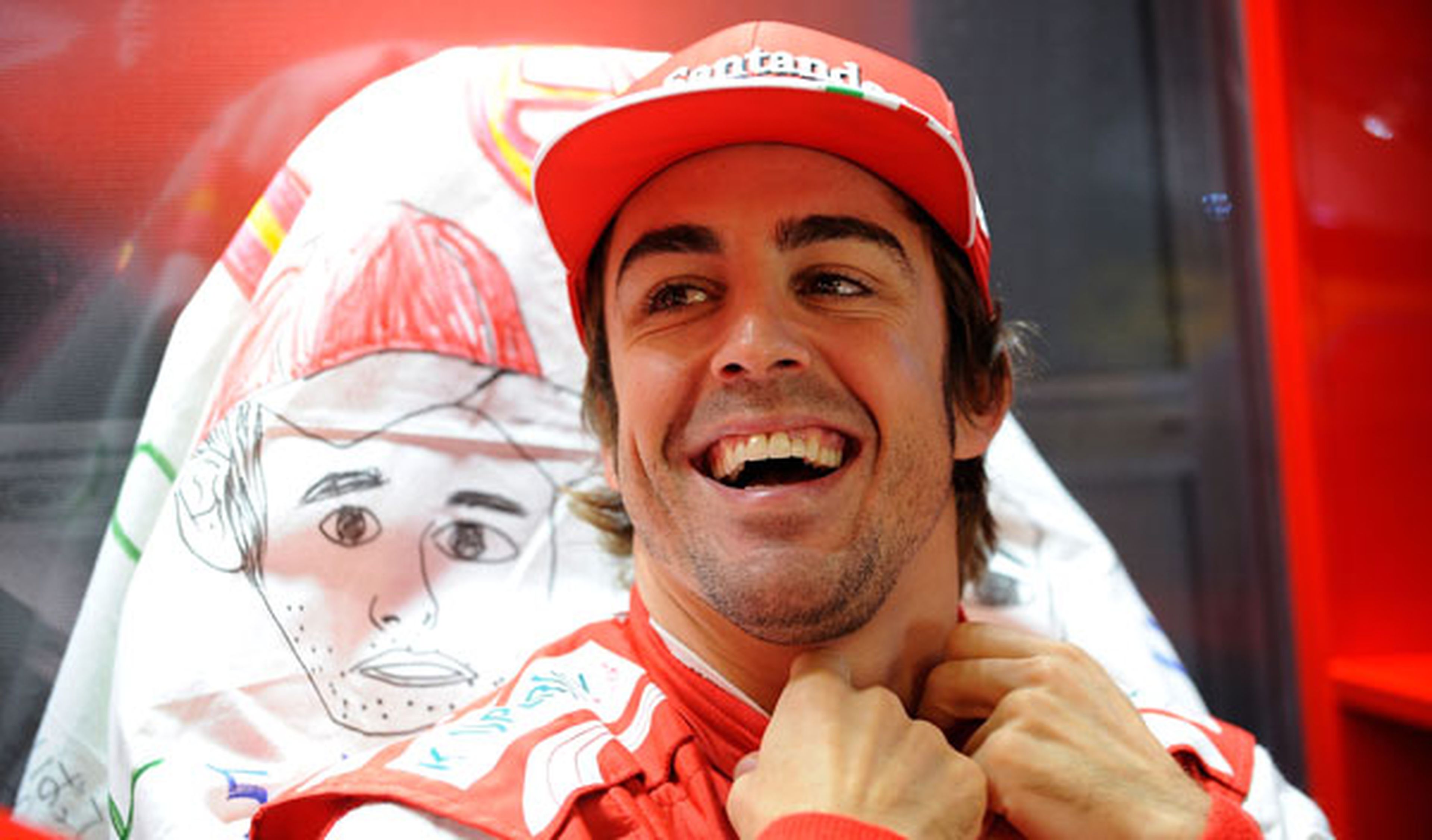 Alonso, el piloto que más puntos ha logrado con Ferrari