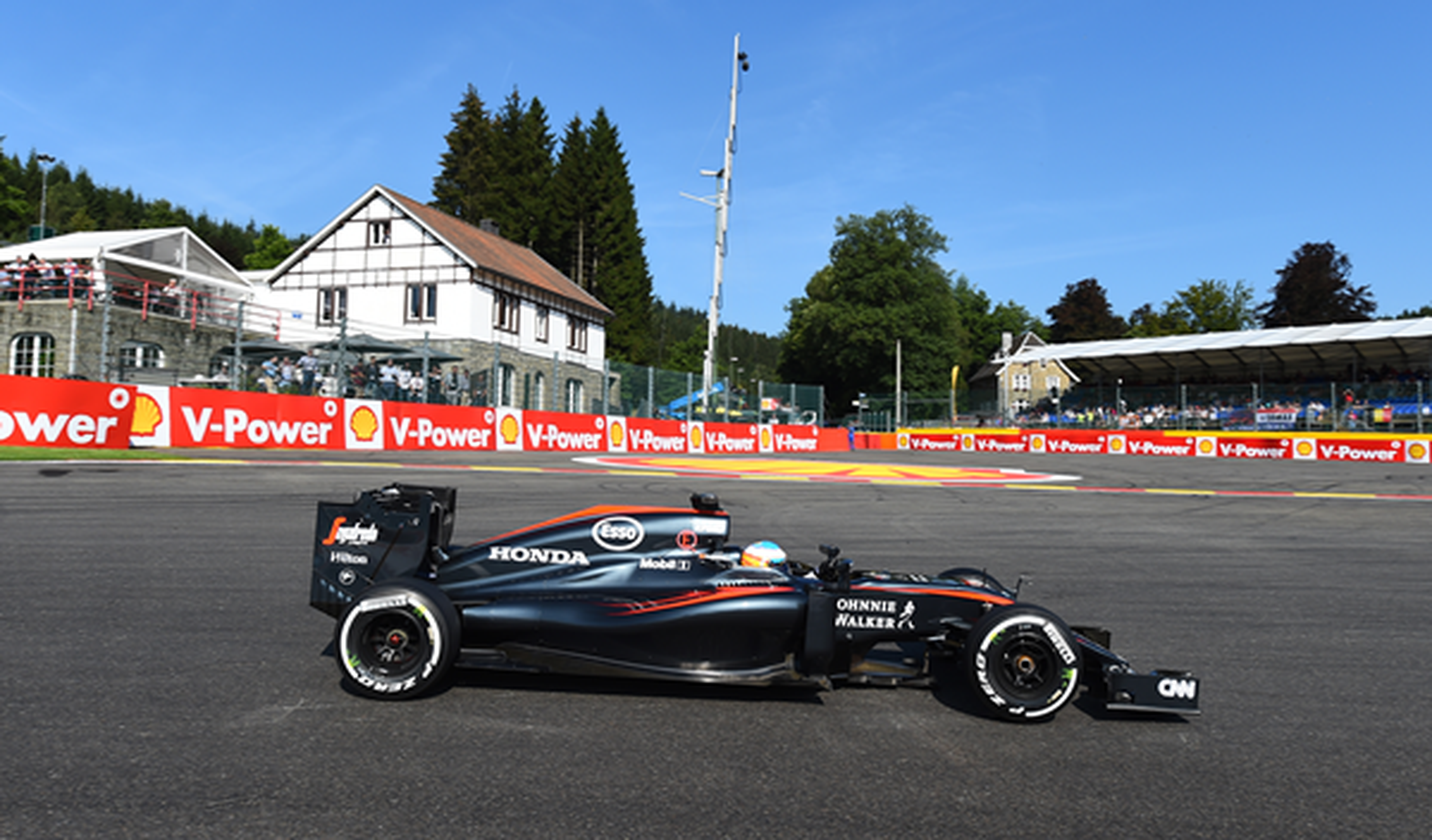 Alonso en Spa: "en clasificación, una vuelta y al garaje"