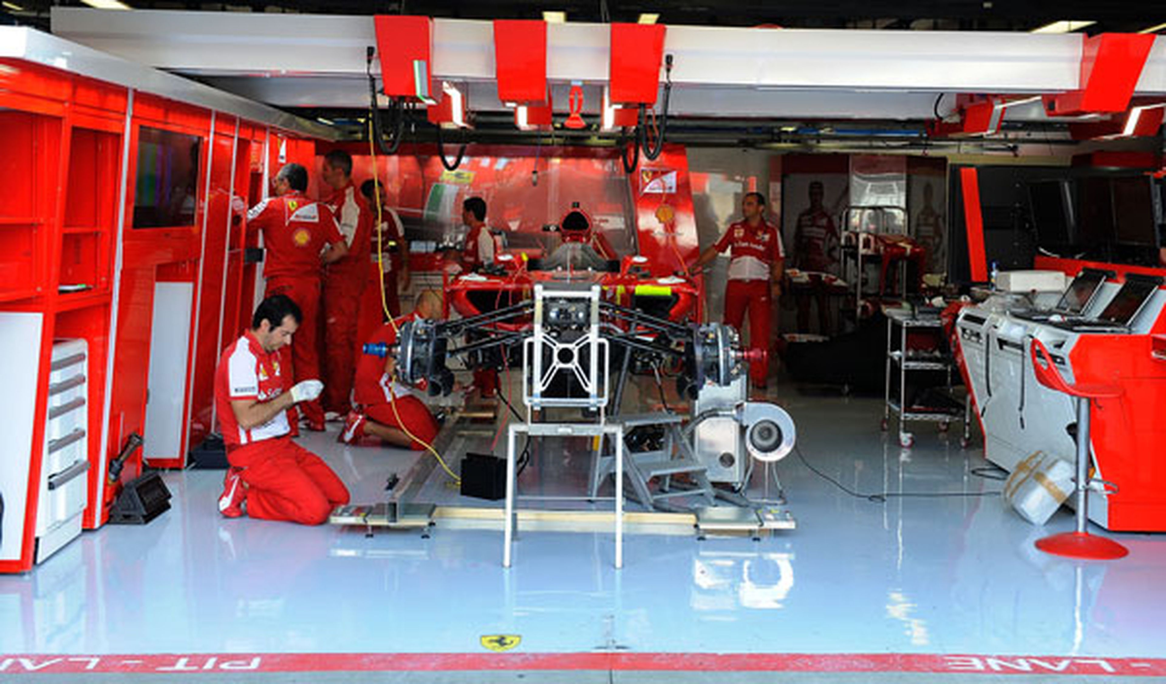 Box Ferrari Monza GP Italia 2013