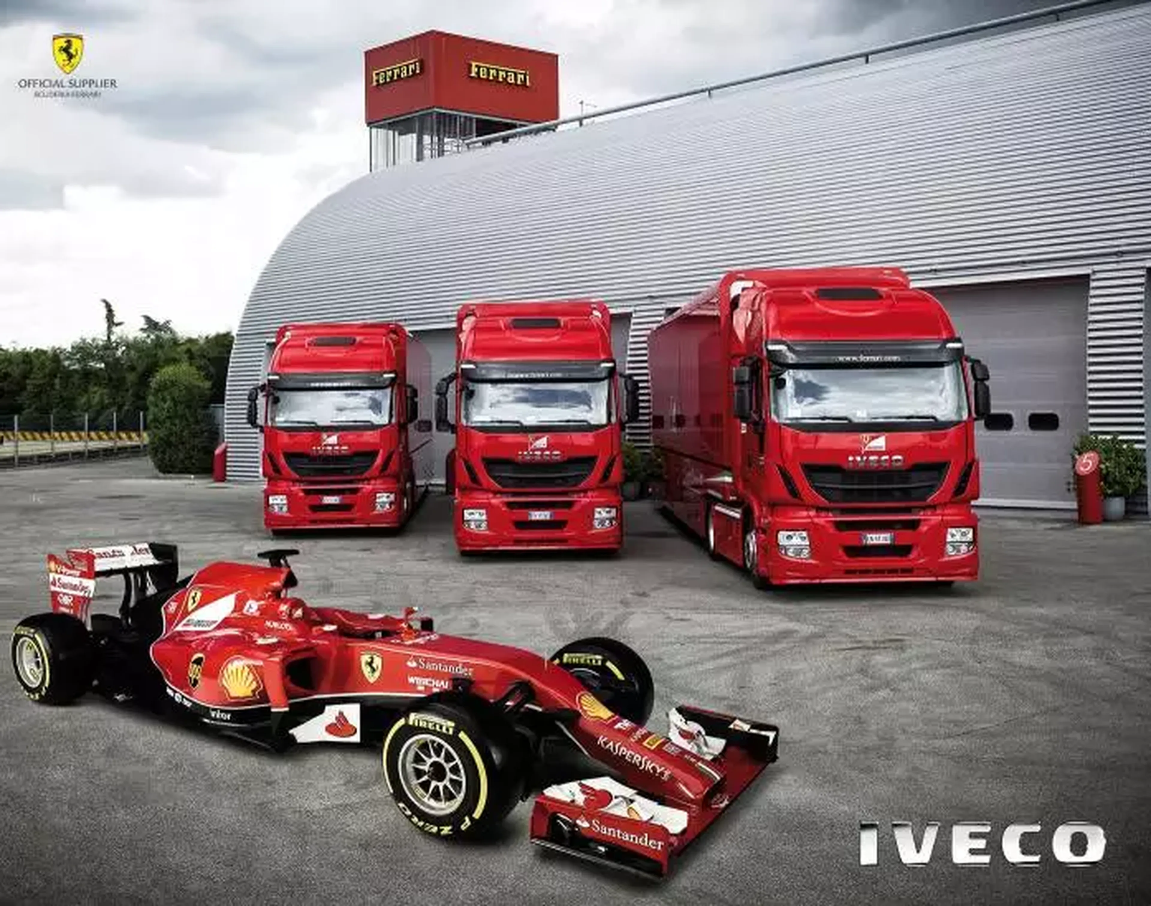 camiones Iveco de Ferrari
