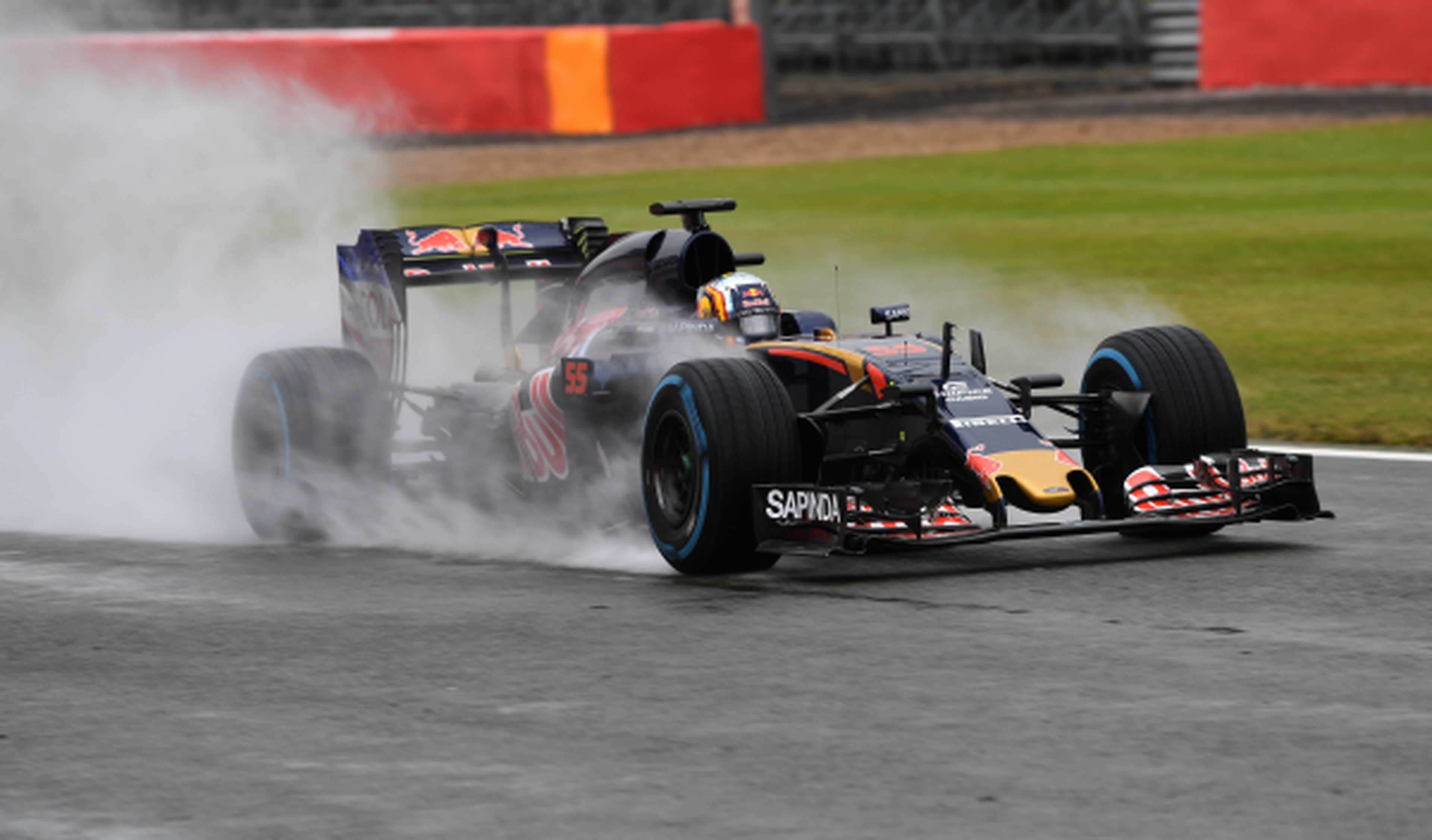 Carlos Sainz, satisfecho con el test de Silverstone