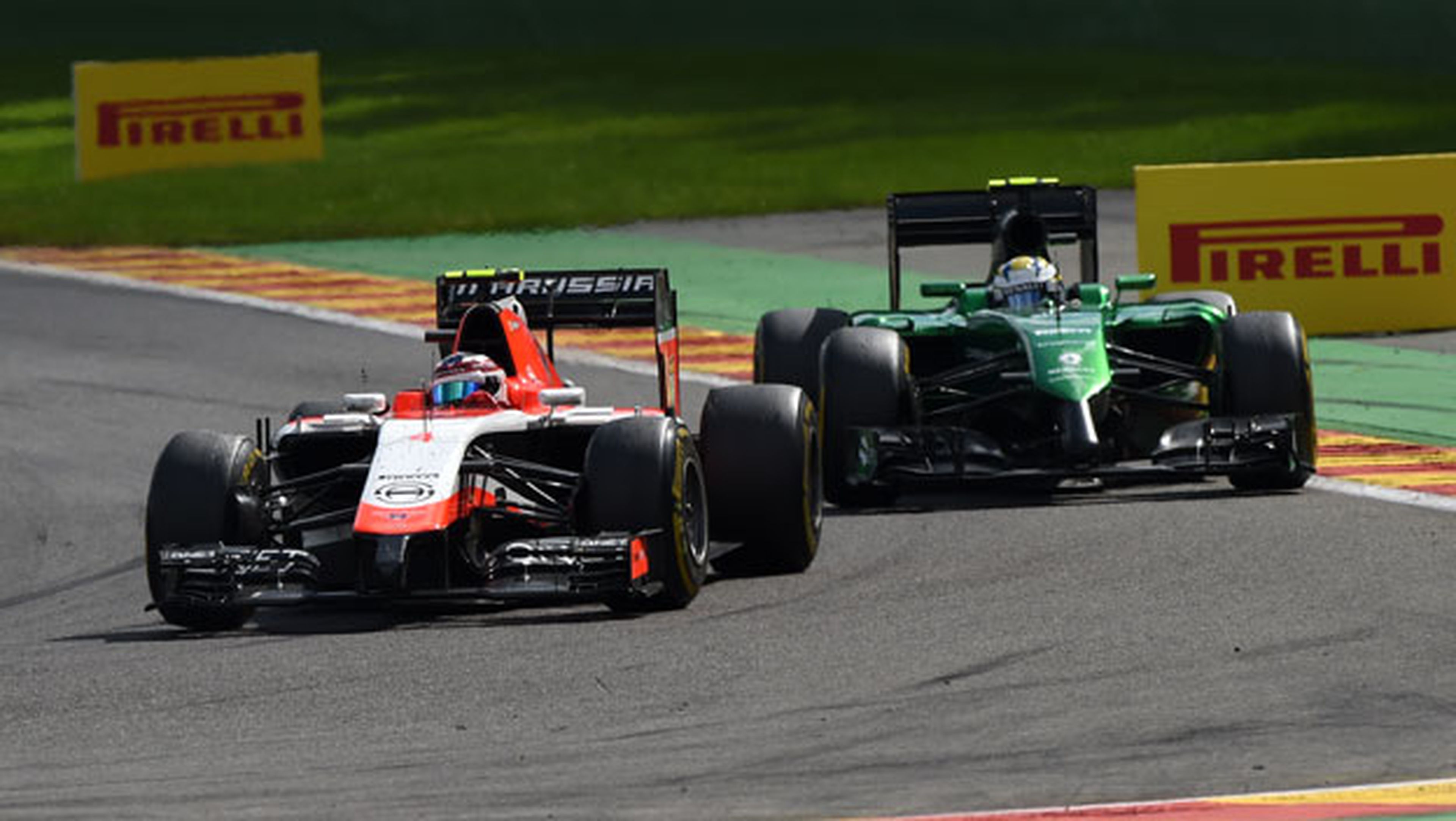 Caterham y Marussia en 2014