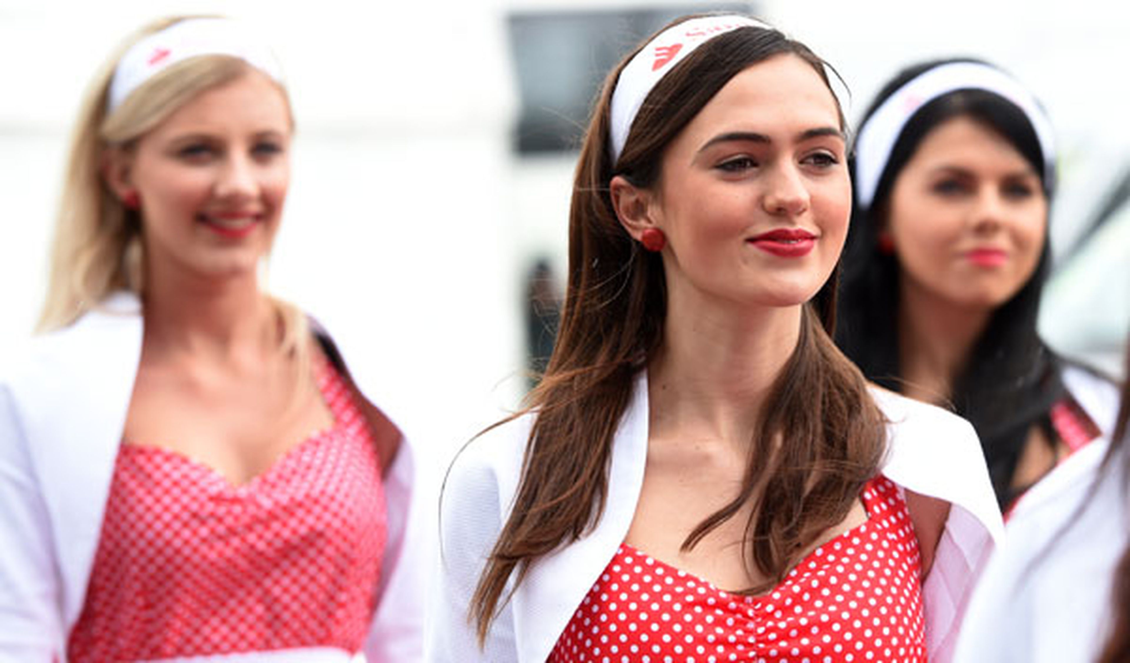 Las chicas del GP Gran Bretaña 2014 de Fórmula 1