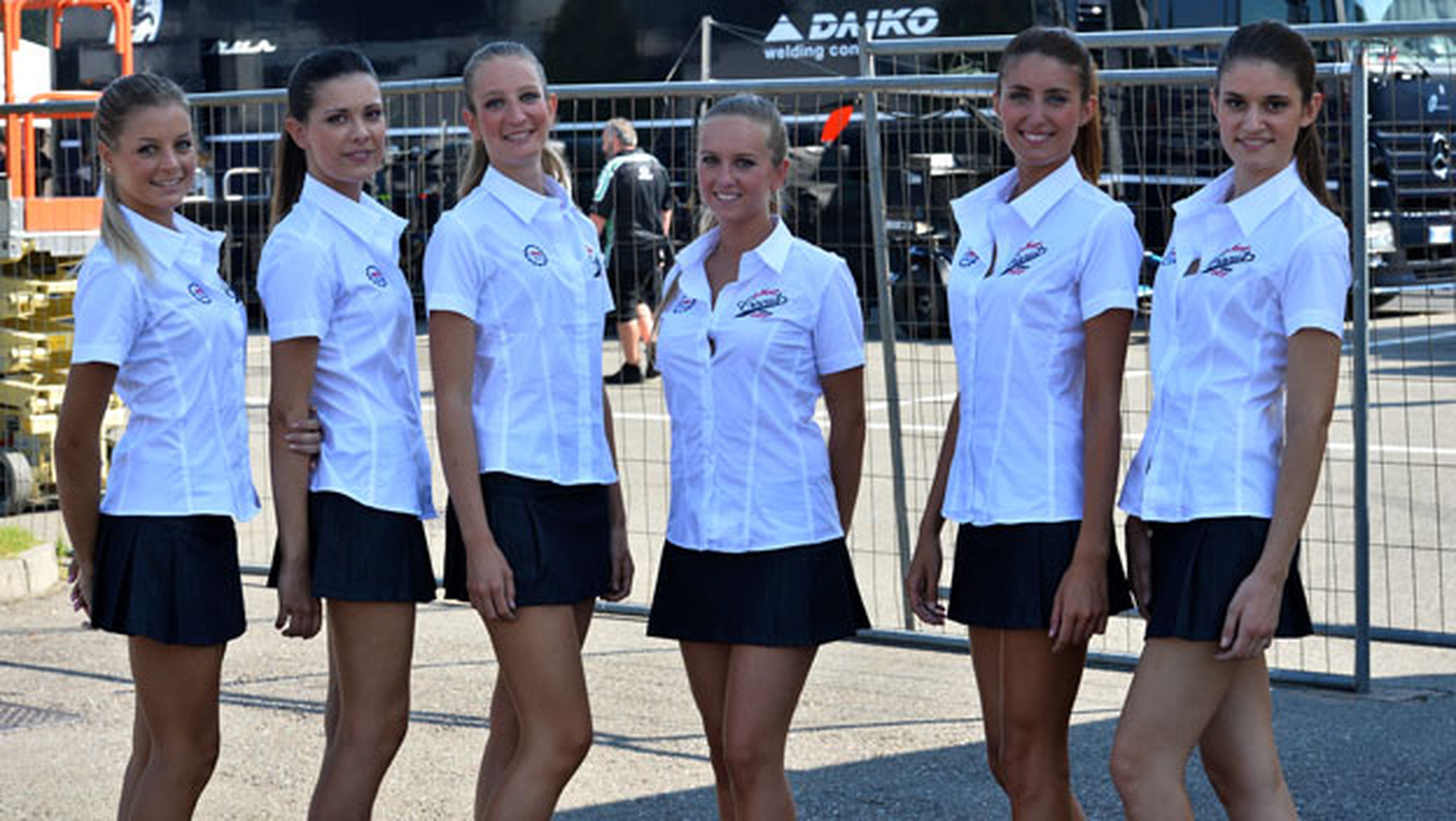 Las chicas del GP Italia 2014