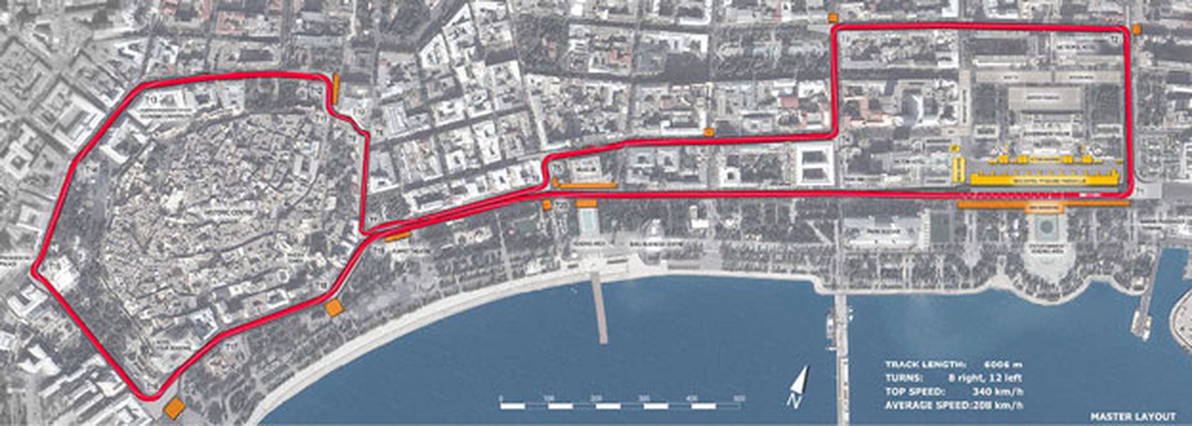 Circuito urbano de Baku