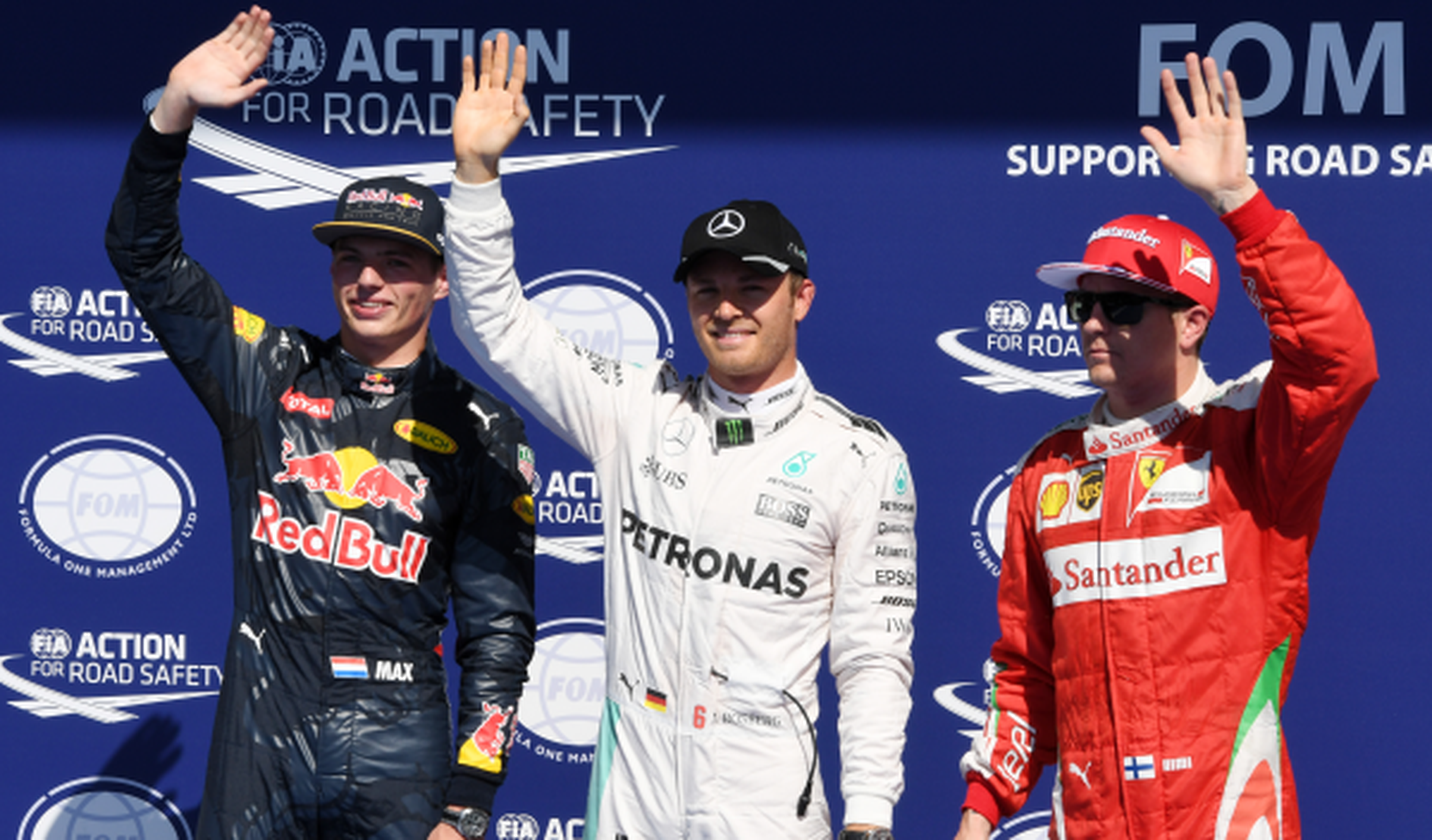 Clasificación F1 Bélgica 2016: 'pole' crucial para Rosberg