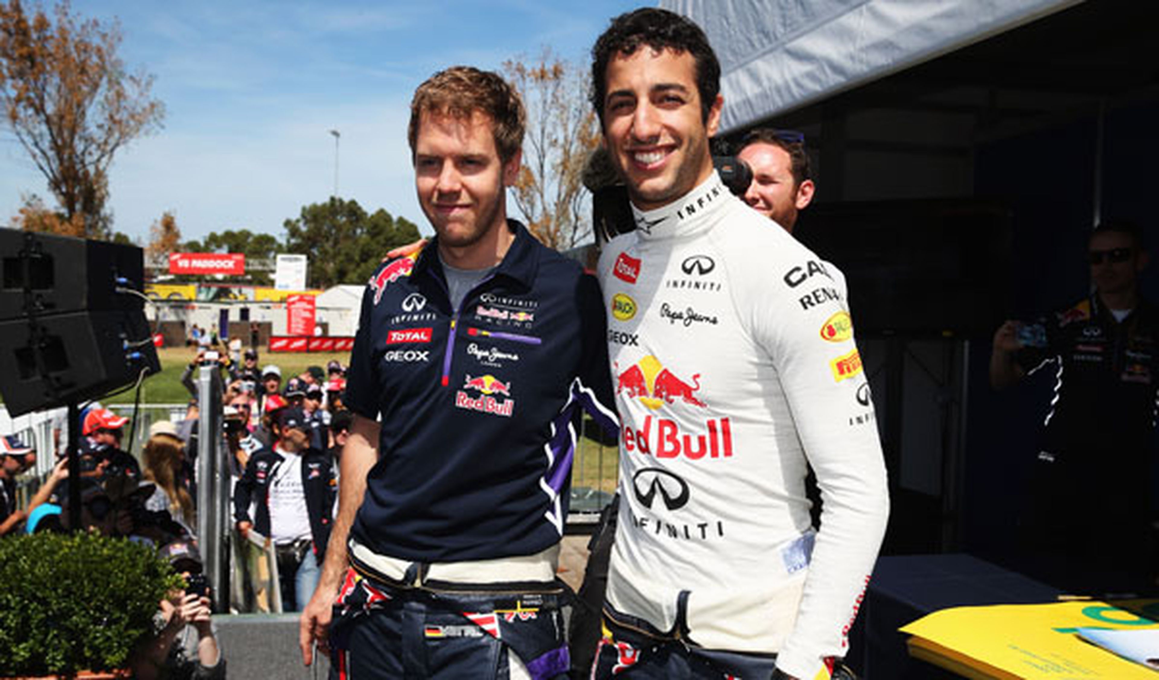 Daniel Ricciardo, el compañero que Vettel no esperaba
