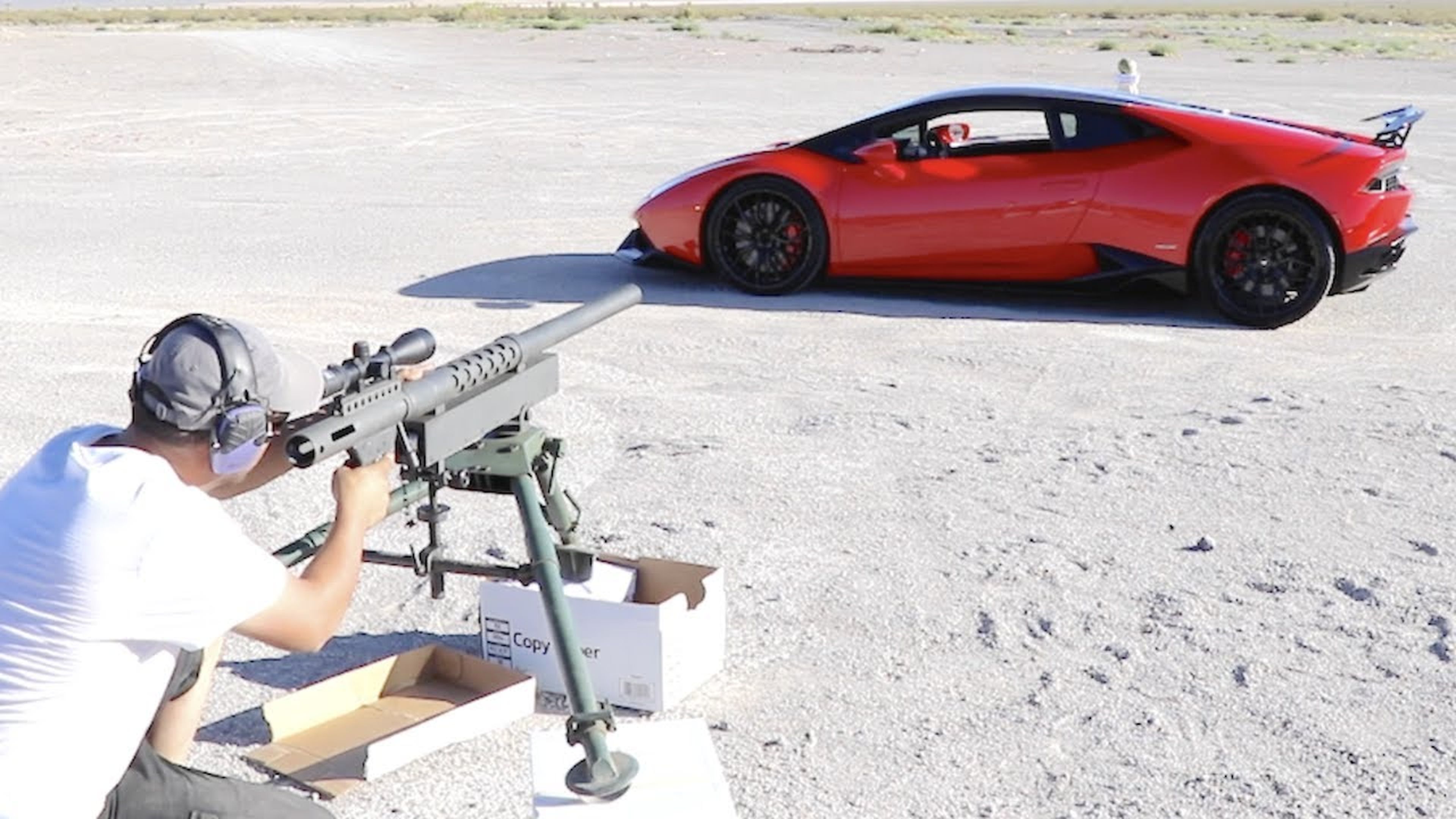 Disparo Lamborghini Huracán