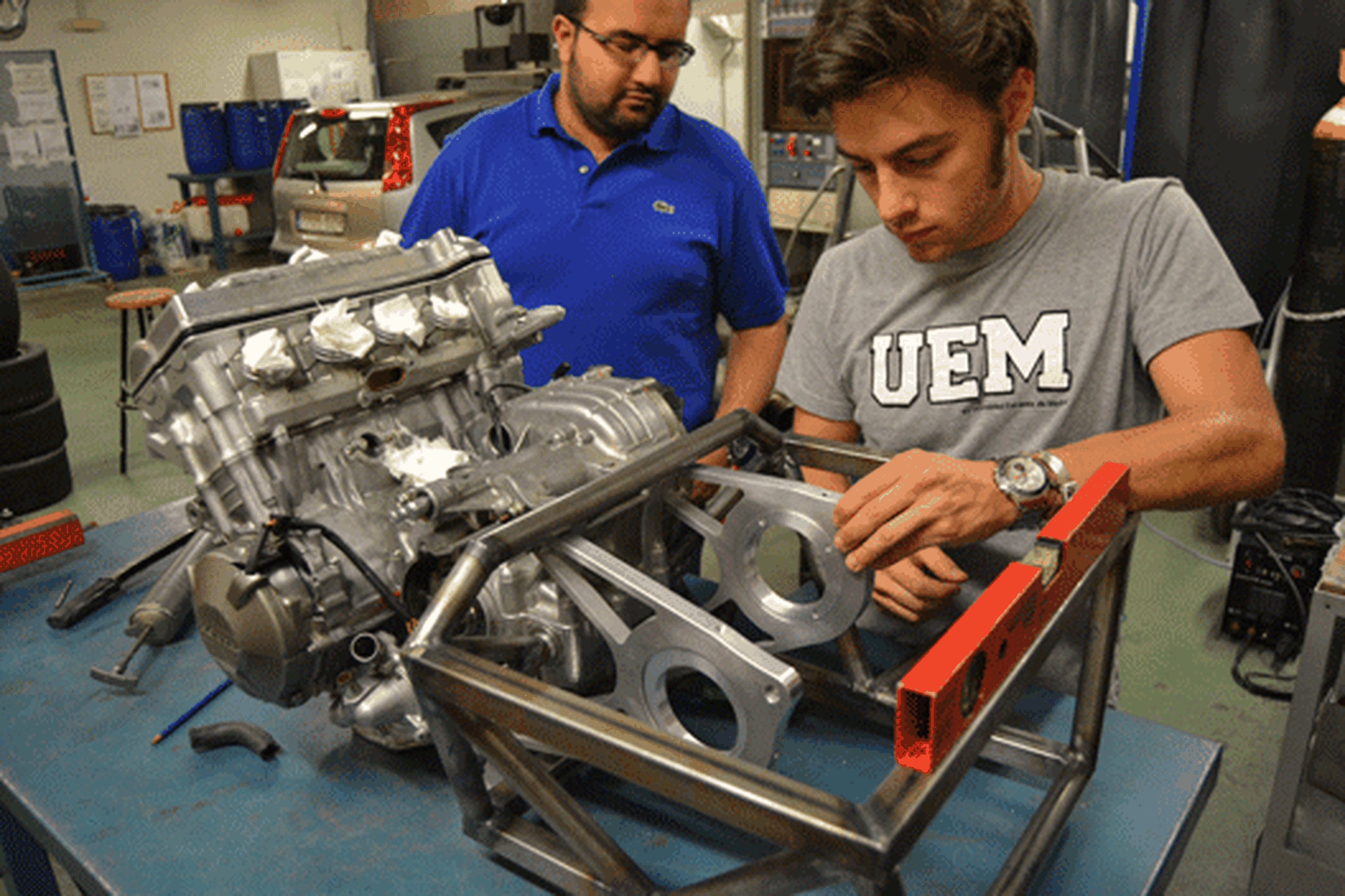 Los estudiantes de UEM se preparan para Formula Student