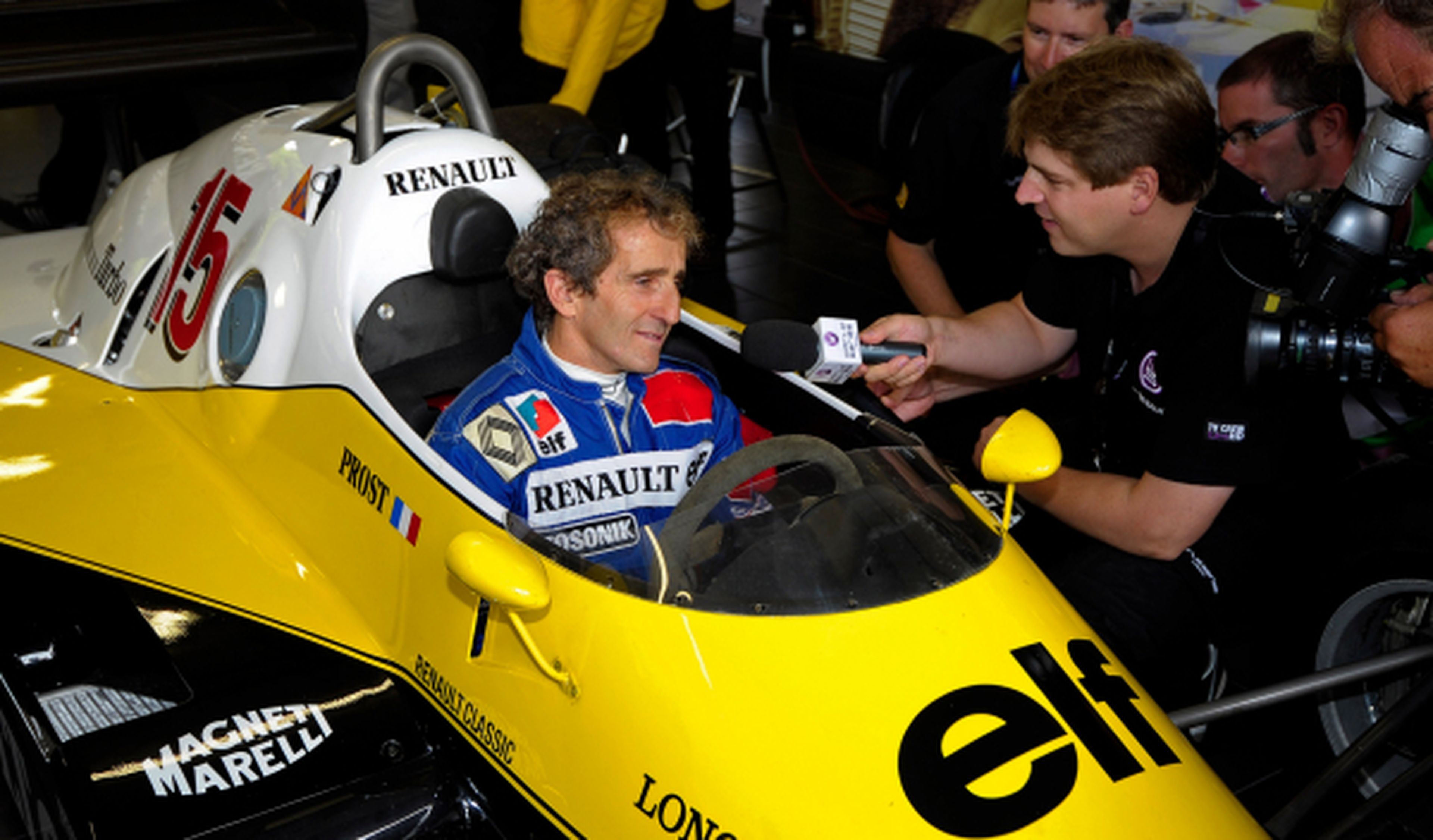 El expiloto de F1 Alain Prost, nuevo embajador de Renault