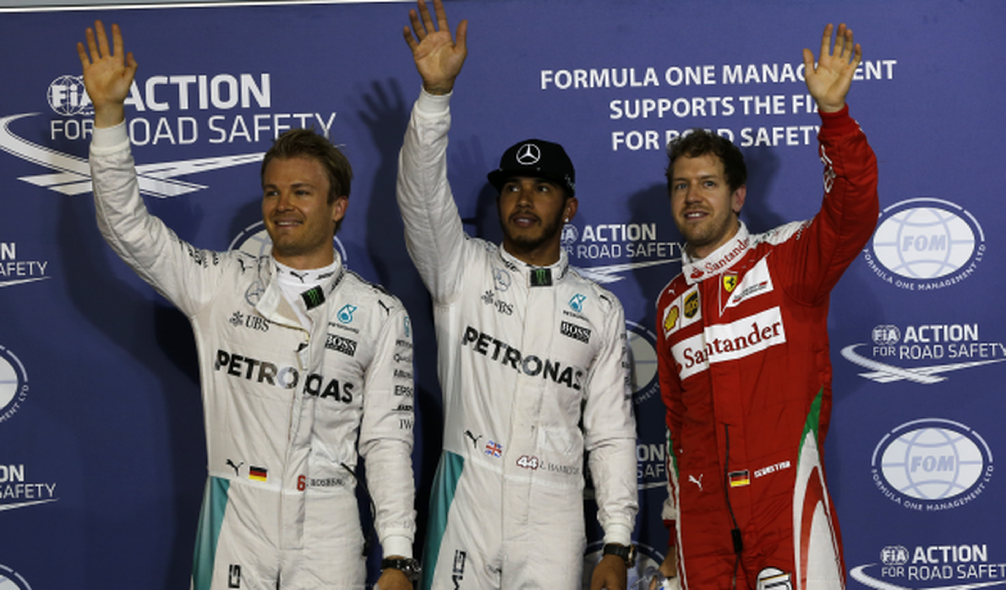F1. Clasificación GP Bahréin F1 2016: Hamilton, imparable