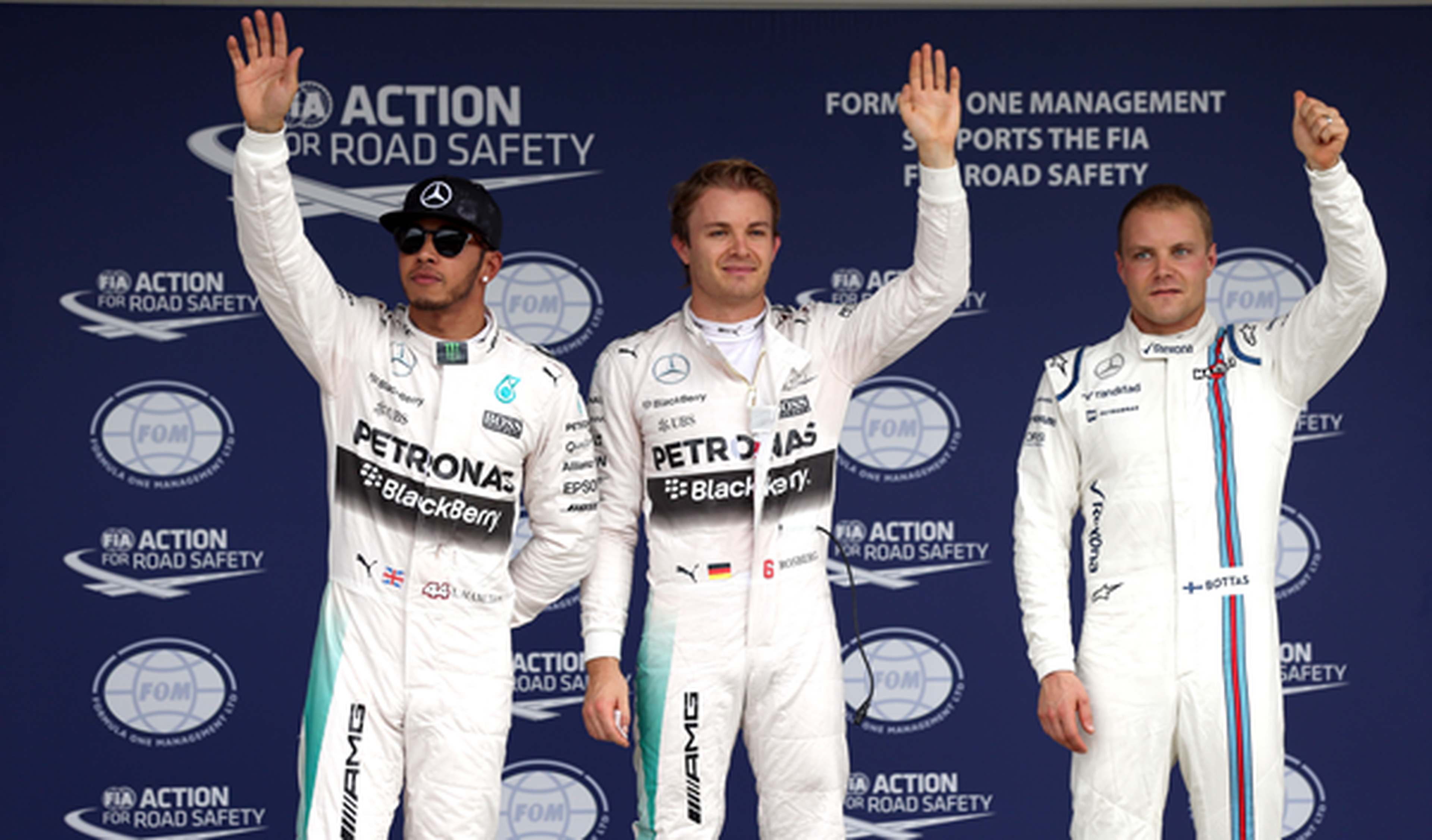 F1. Clasificación GP Japón: Rosberg, en pole por milésimas