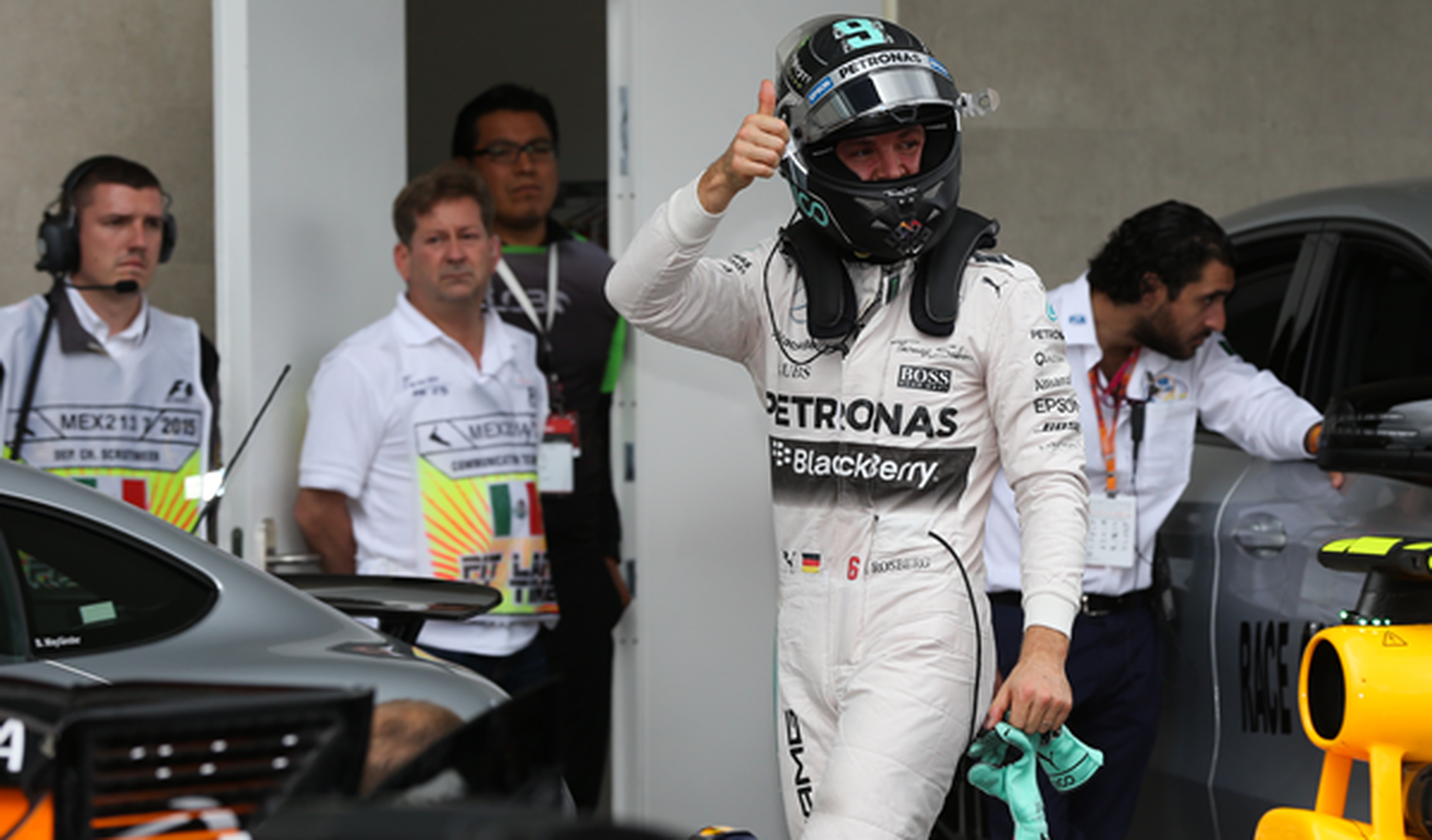 F1. Clasificación GP México: Rosberg hace la pole