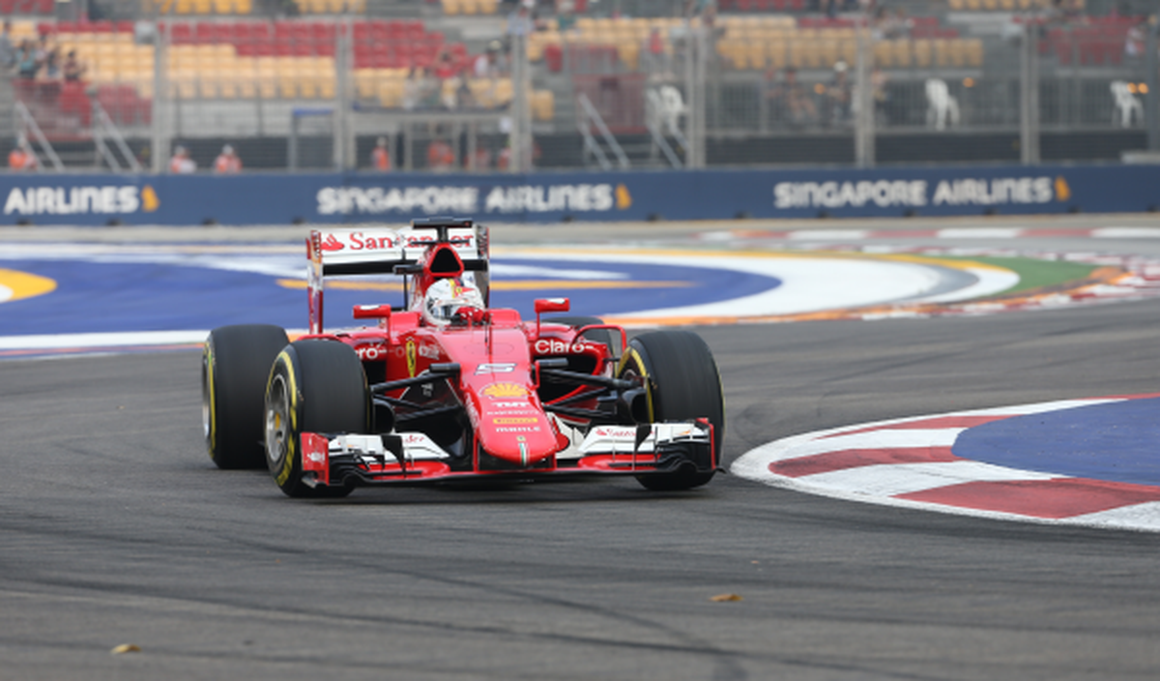 F1. Clasificación GP Singapur: Vettel consigue la pole
